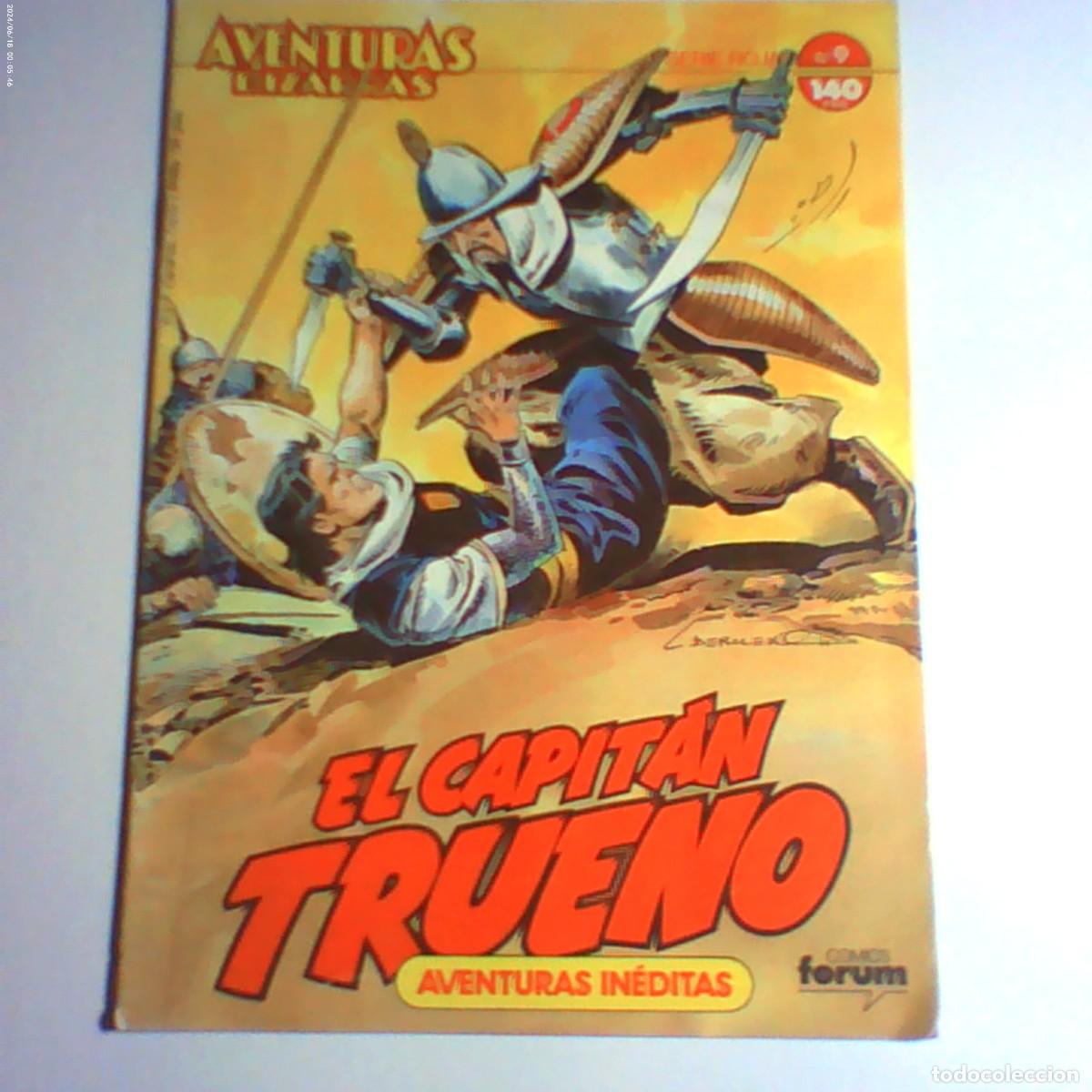 C&oacute;mics: aventuras bizarras n&ordm; 9 el capit&aacute;n trueno. planeta 1987 (seminuevo)