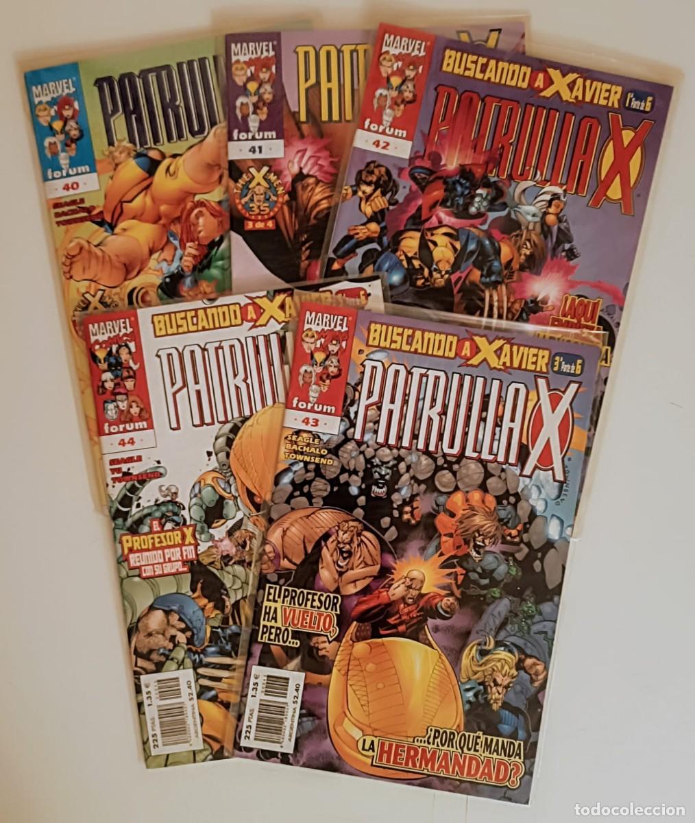 C&oacute;mics: Lote Patrulla-X Buscando a Xavier (40 al 44) Forum MINT