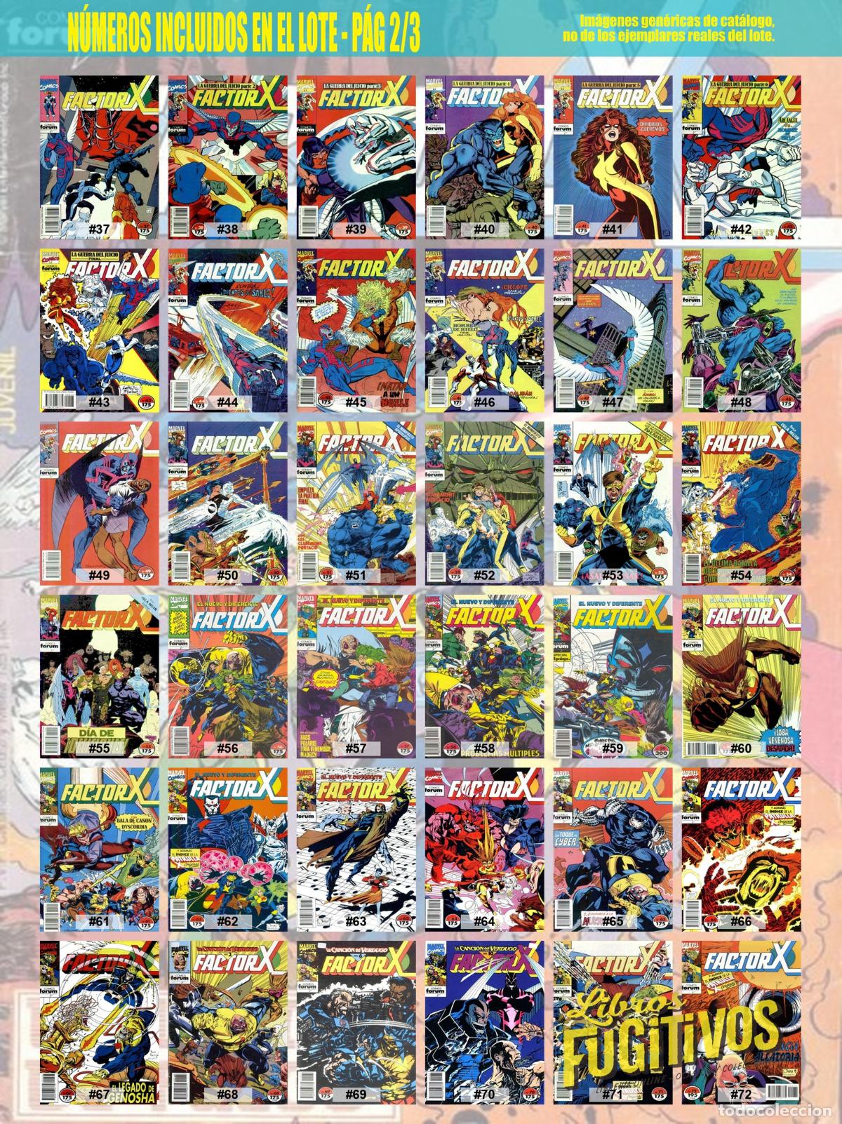 C&oacute;mics: FACTOR X VOL. 1 1 A 94. COMPLETA. Forum, 1988 - Foto 4