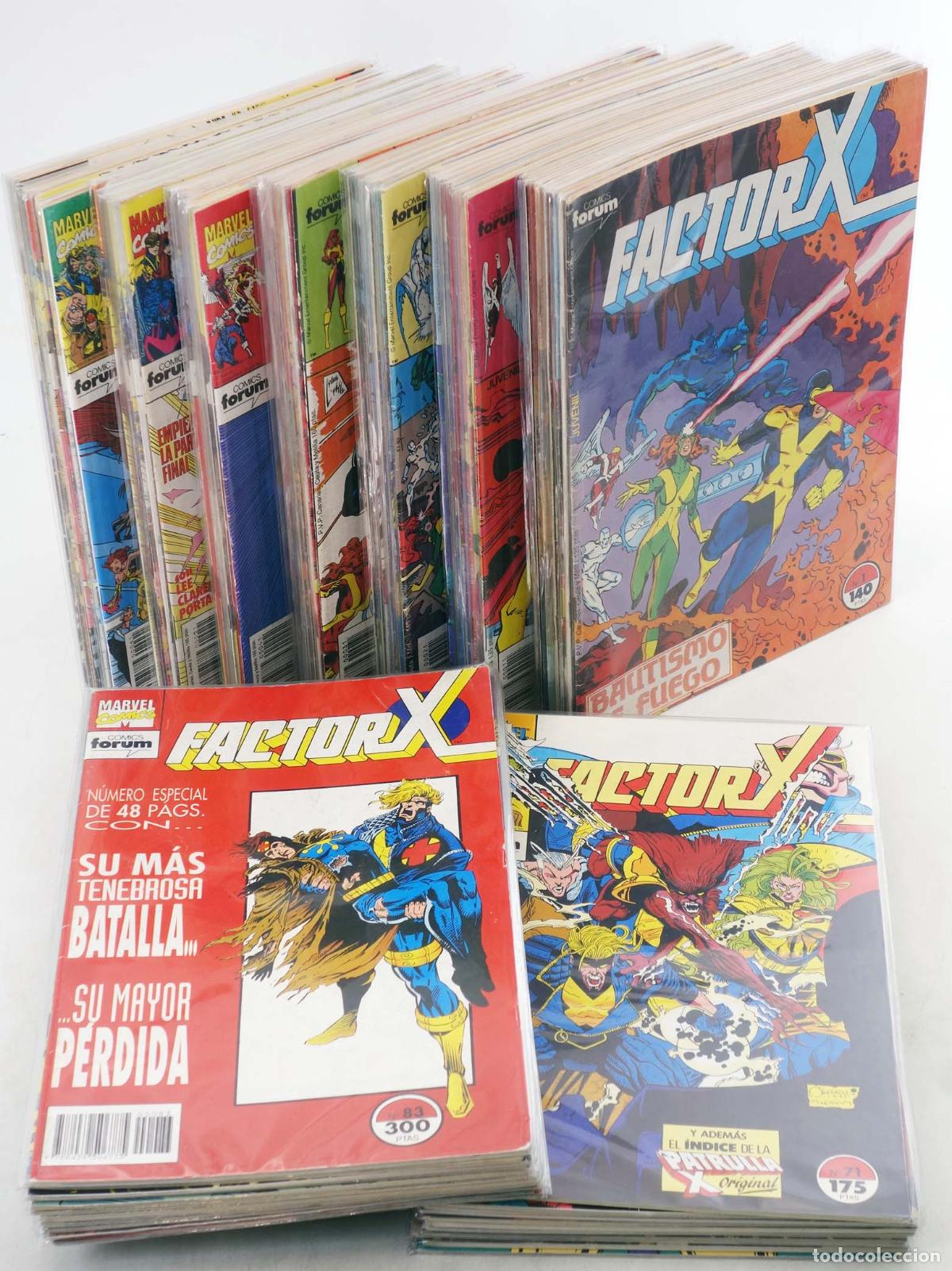 C&oacute;mics: FACTOR X VOL. 1 1 A 94. COMPLETA. Forum, 1988