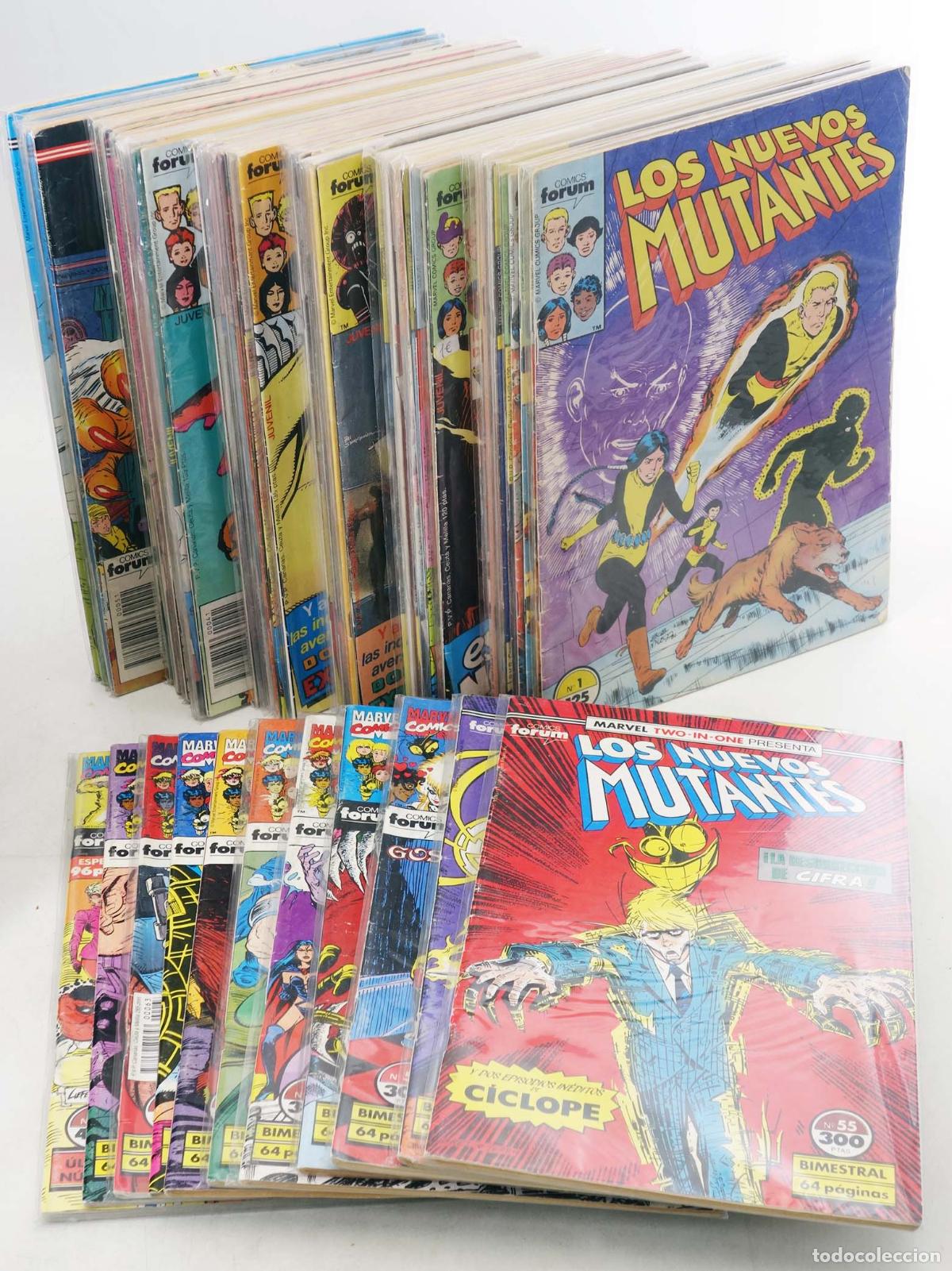 C&oacute;mics: LOS NUEVOS MUTANTES 1 A 65. COMPLETA. Forum, 1986