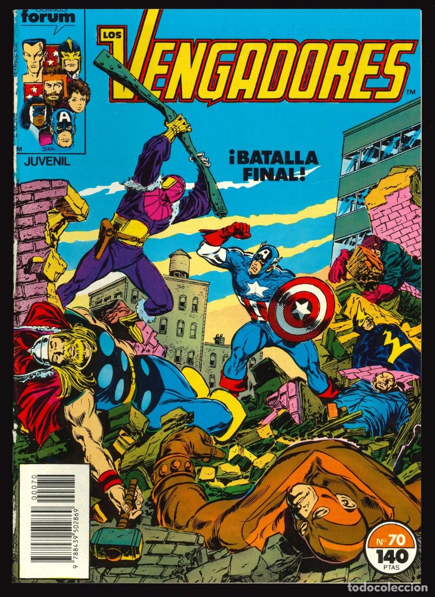 C&oacute;mics: LOS VENGADORES (VOL. 1) - COMICS FORUM / N&Uacute;MERO 70