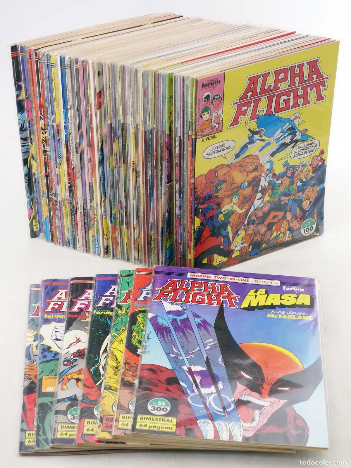 C&oacute;mics: ALPHA FLIGHT VOL. 1 1 A 61. COMPLETA. Forum, 1985 - Foto 1
