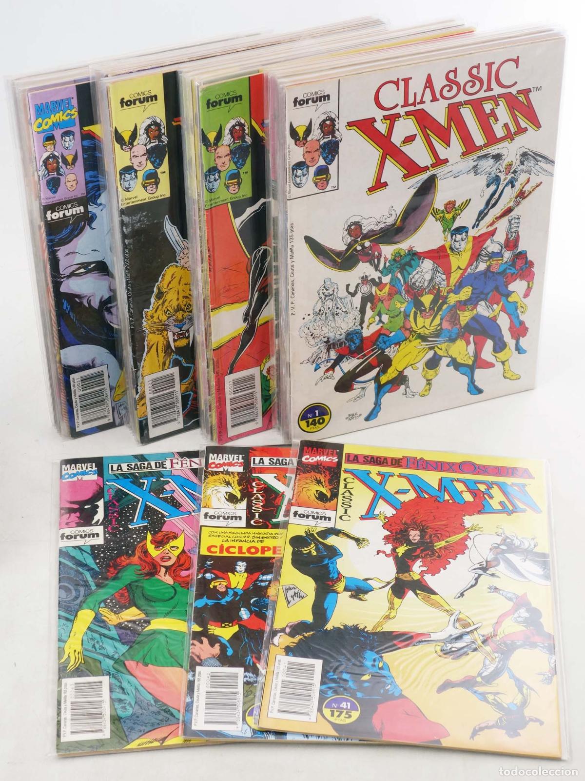 C&oacute;mics: CLASSIC X-MEN 1 A 43. COMPLETA. Forum, 1988