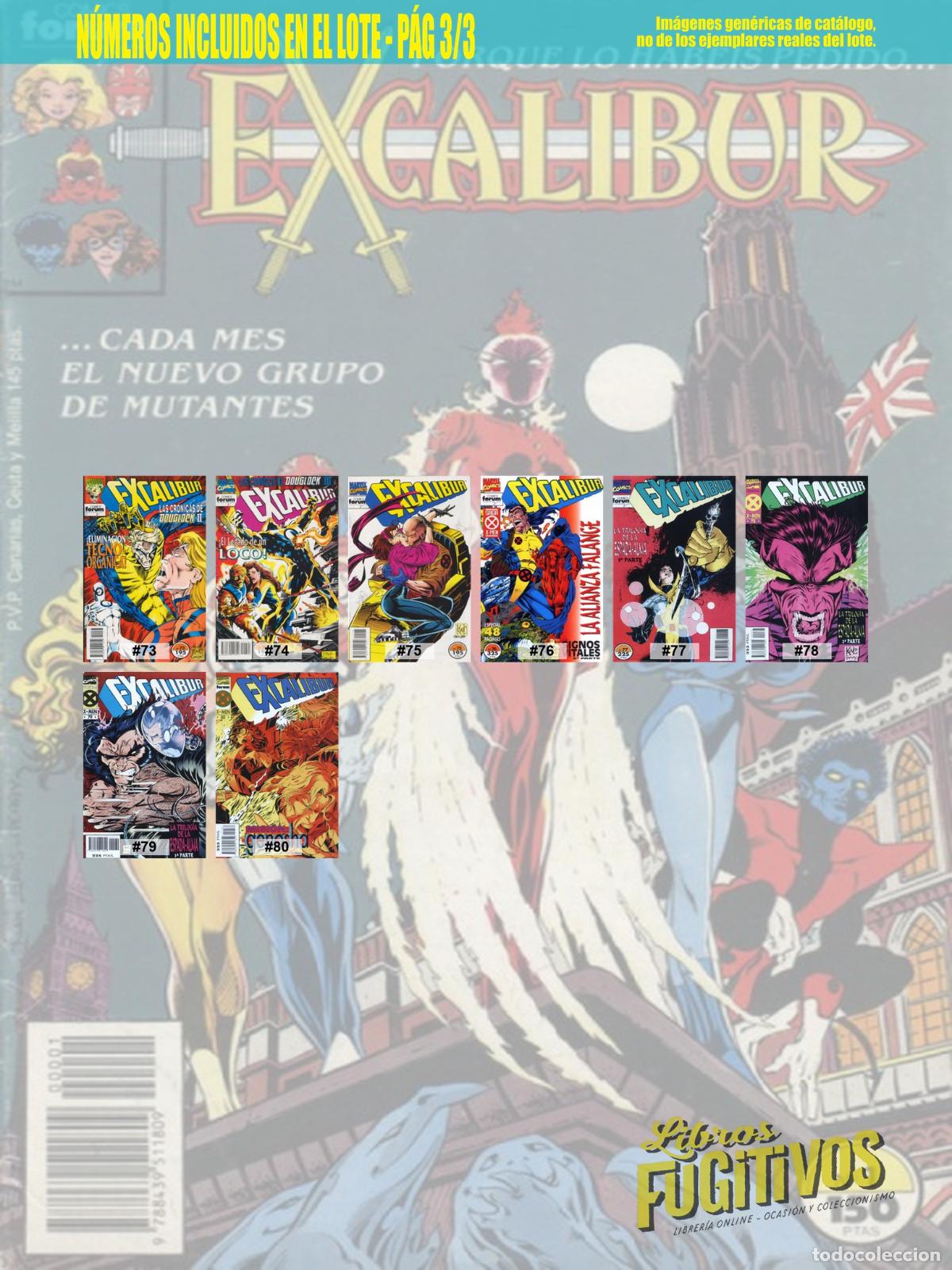 C&oacute;mics: EXCALIBUR VOL. 1 1 A 80. COMPLETA. Forum, 1989 - Foto 5