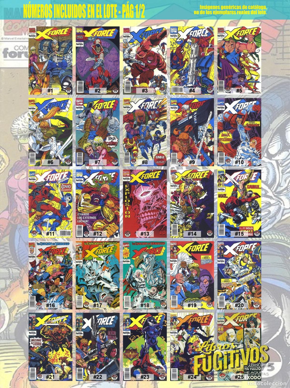 C&oacute;mics: X-FORCE VOL. 1 1 A 42. COMPLETA. Forum, 1992 - Foto 3