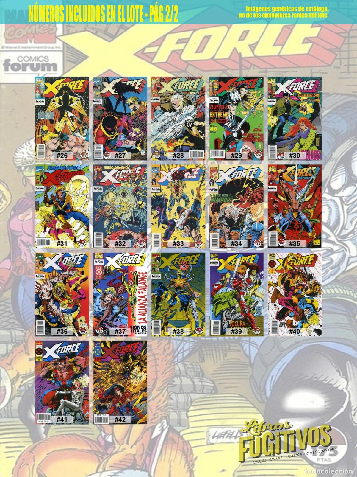 C&oacute;mics: X-FORCE VOL. 1 1 A 42. COMPLETA. Forum, 1992 - Foto 4