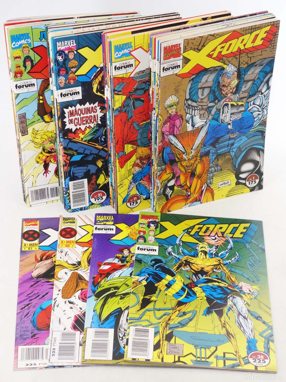 C&oacute;mics: X-FORCE VOL. 1 1 A 42. COMPLETA. Forum, 1992