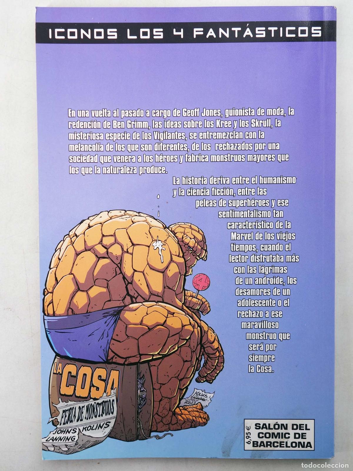 C&oacute;mics: ICONOS LOS 4 FANT&Aacute;STICOS LA COSA. Forum, 2003 - Foto 2