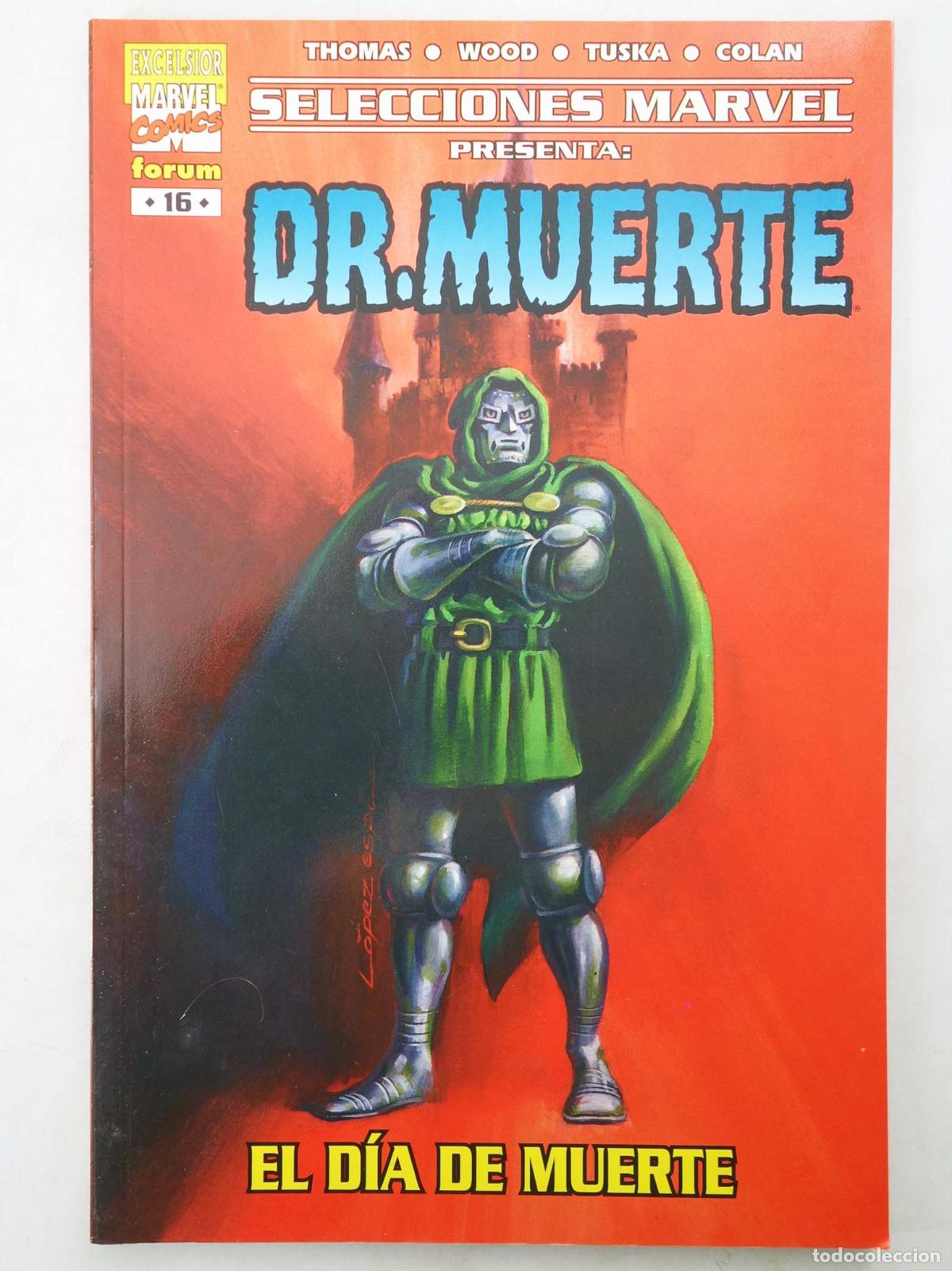 C&oacute;mics: SELECCIONES MARVEL 16. DR. MUERTE. EL D&Iacute;A DE MUERTE (Roy Thomas/Wally Wood) Forum, 2001