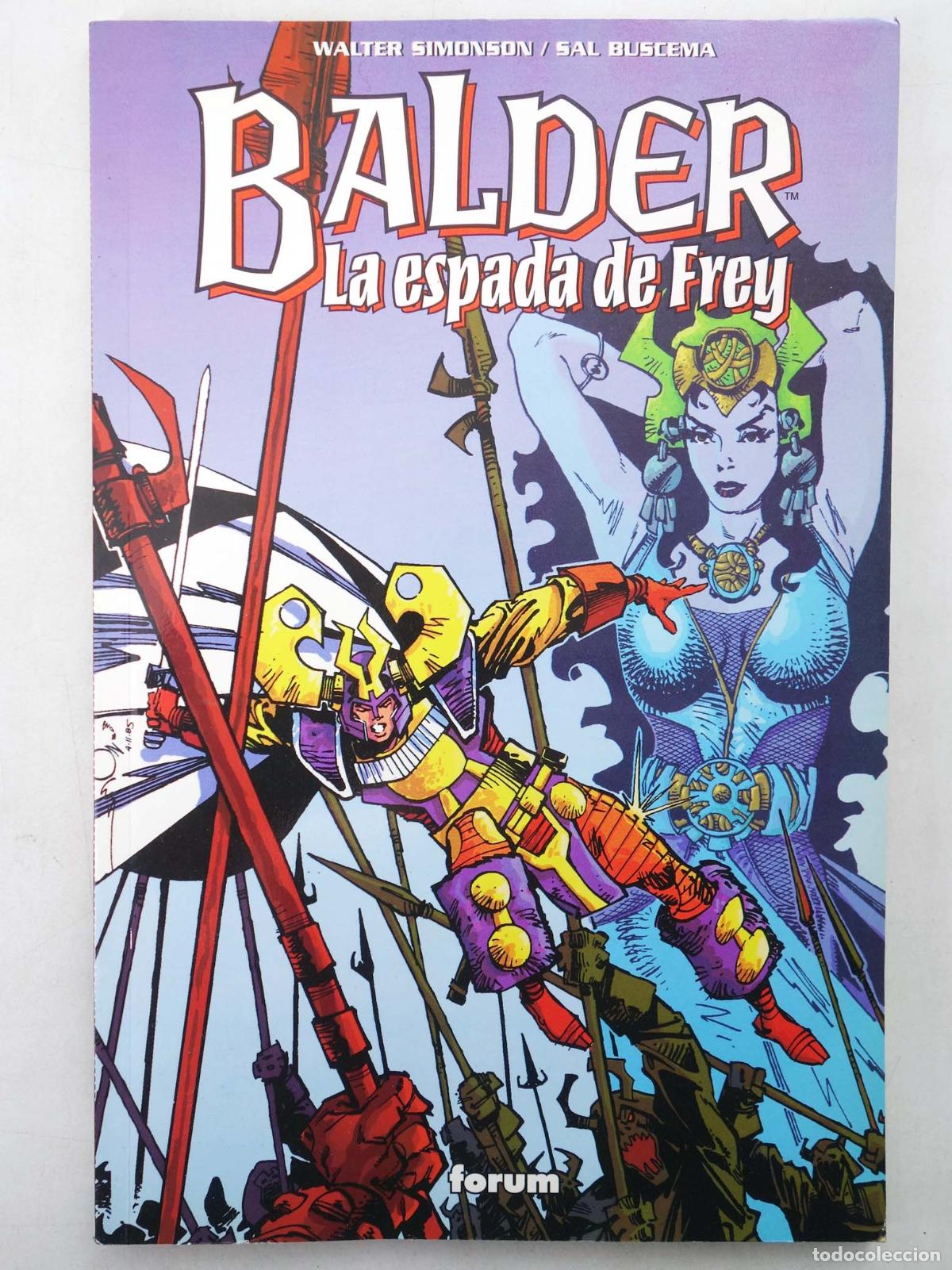 C&oacute;mics: BALDER LA ESPADA DE FREY (Walt Simonson/Sal Buscema) Forum, 1998