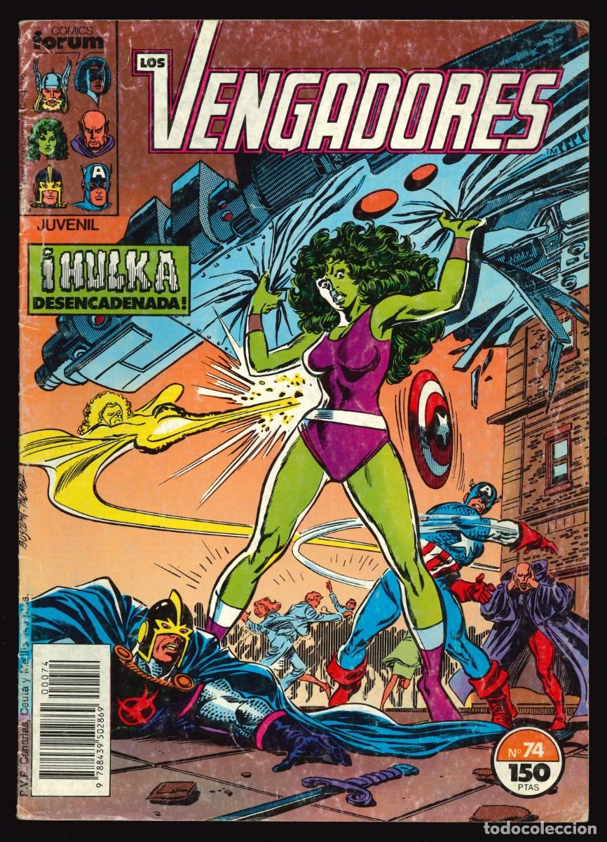 C&oacute;mics: LOS VENGADORES (VOL. 1) - COMICS FORUM / N&Uacute;MERO 74