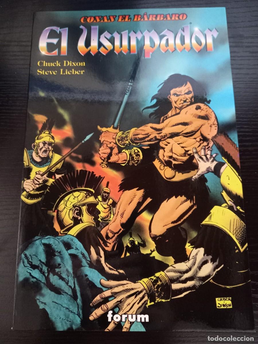 C&oacute;mics: Conan el B&aacute;rbaro. El Usurpador (Tomo &uacute;nico)