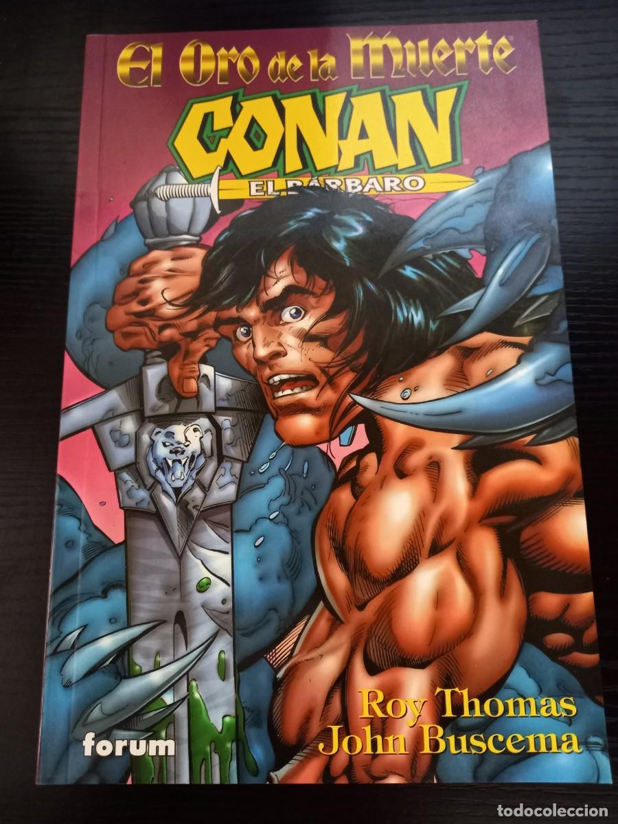 C&oacute;mics: Conan el B&aacute;rbaro. El Oro de la Muerte (Tomo &uacute;nico)