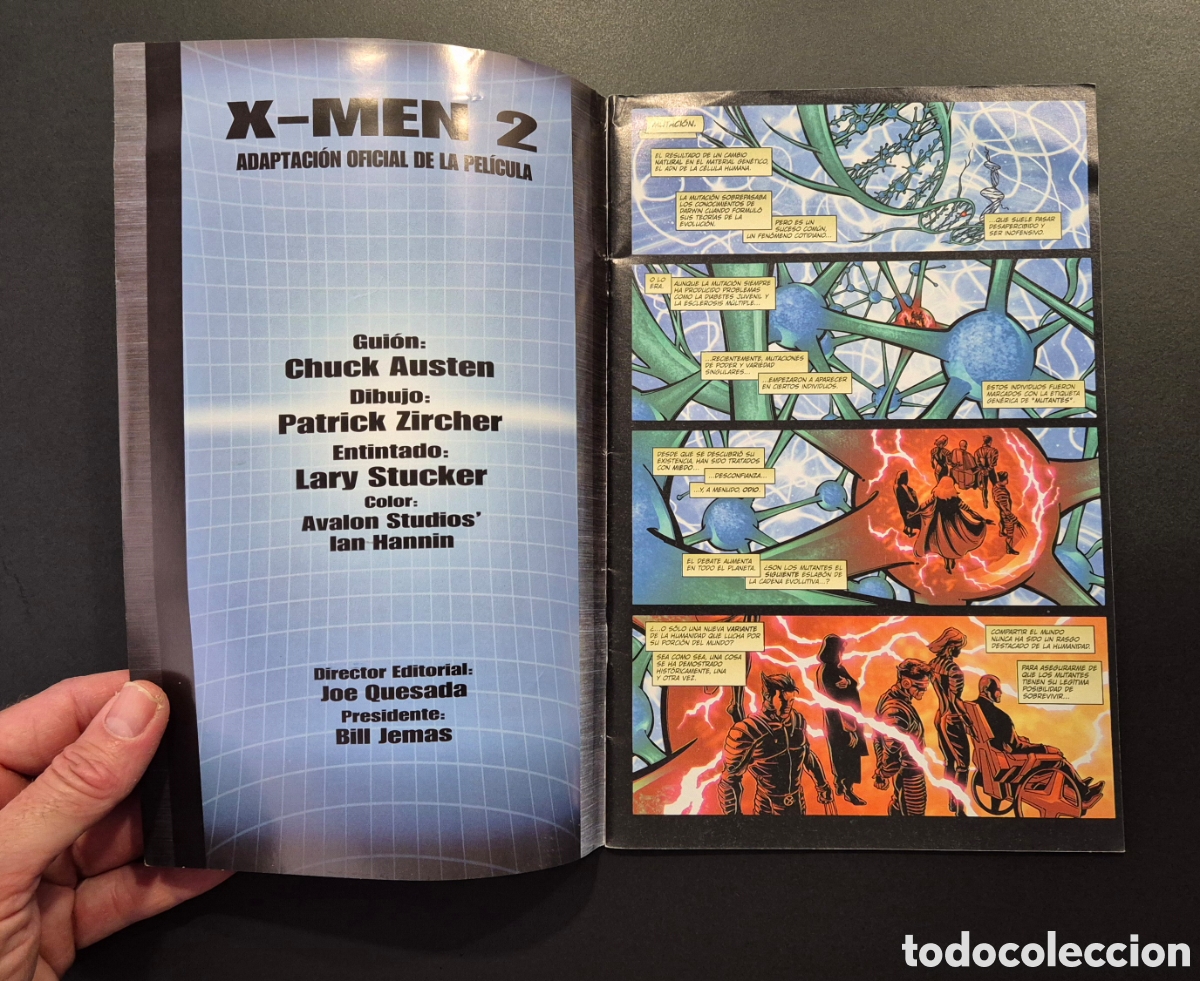 C&oacute;mics: X-Men 2 adaptaci&oacute;n oficial Marvel Forum 2003 - Foto 3