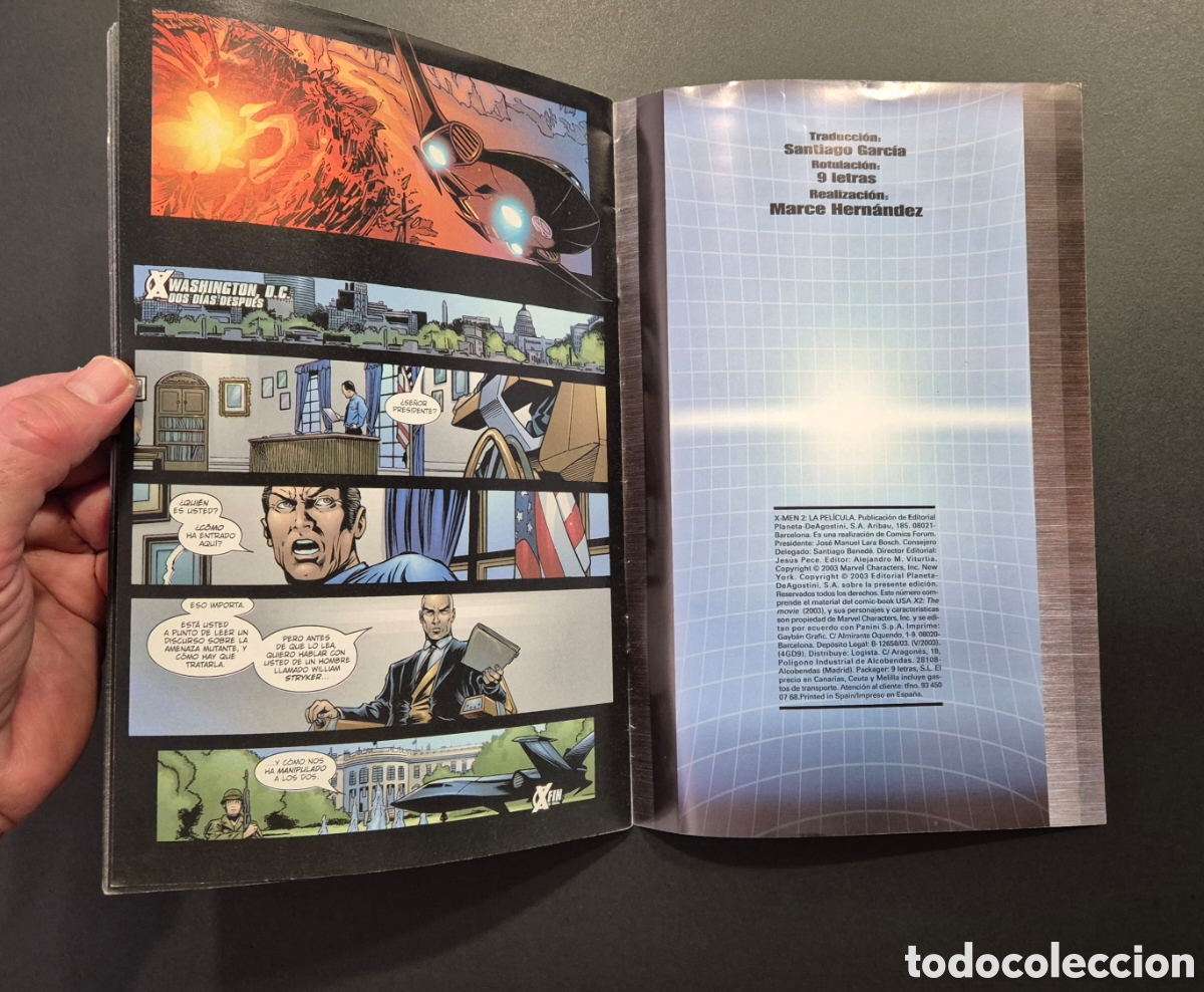 C&oacute;mics: X-Men 2 adaptaci&oacute;n oficial Marvel Forum 2003 - Foto 5