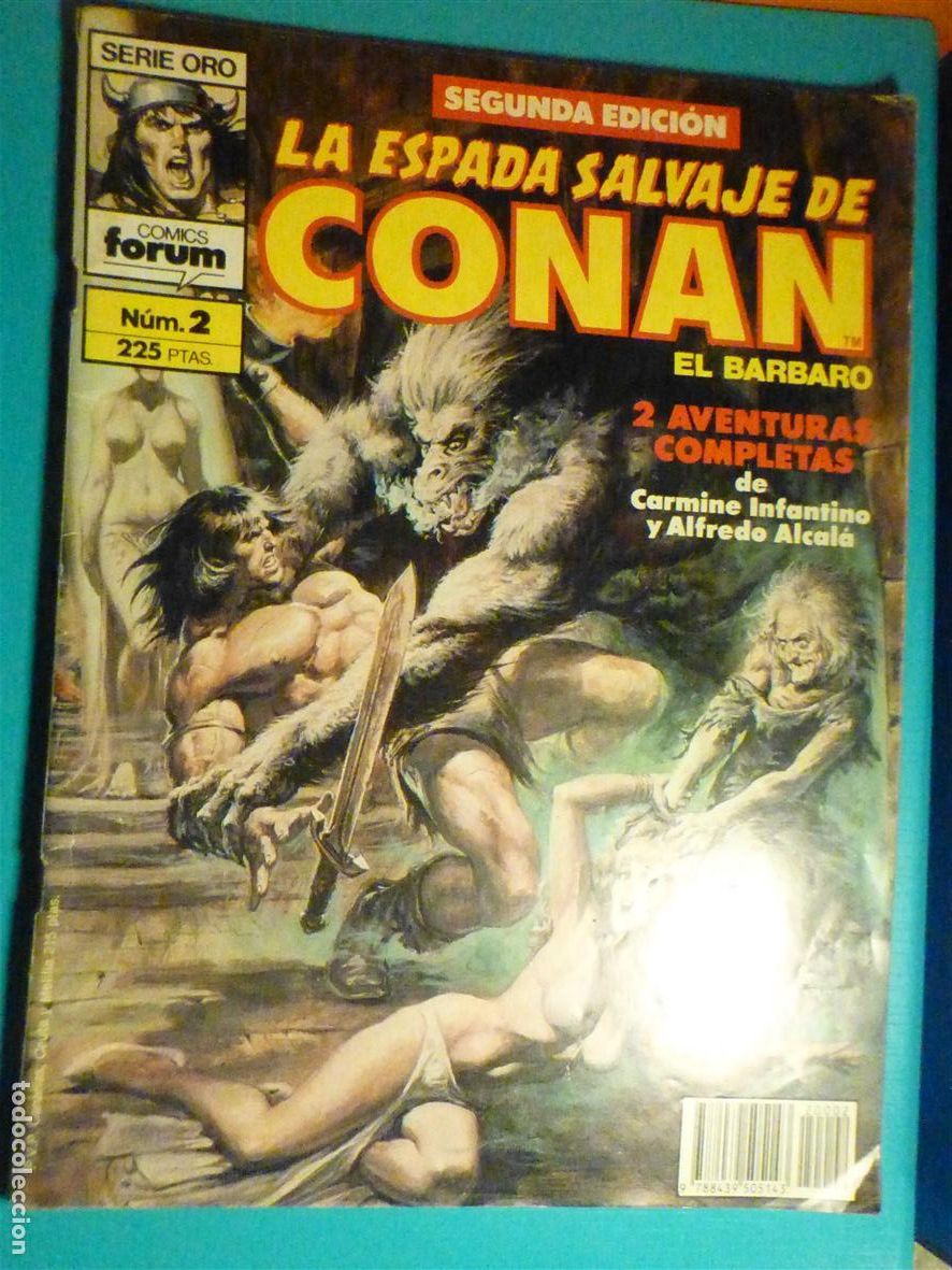 C&oacute;mics: Comic - La Espada Salvaje de Conan El B&aacute;rbaro - N&ordm; 2 - Segunda Edici&oacute;n - Comics Forum Oro