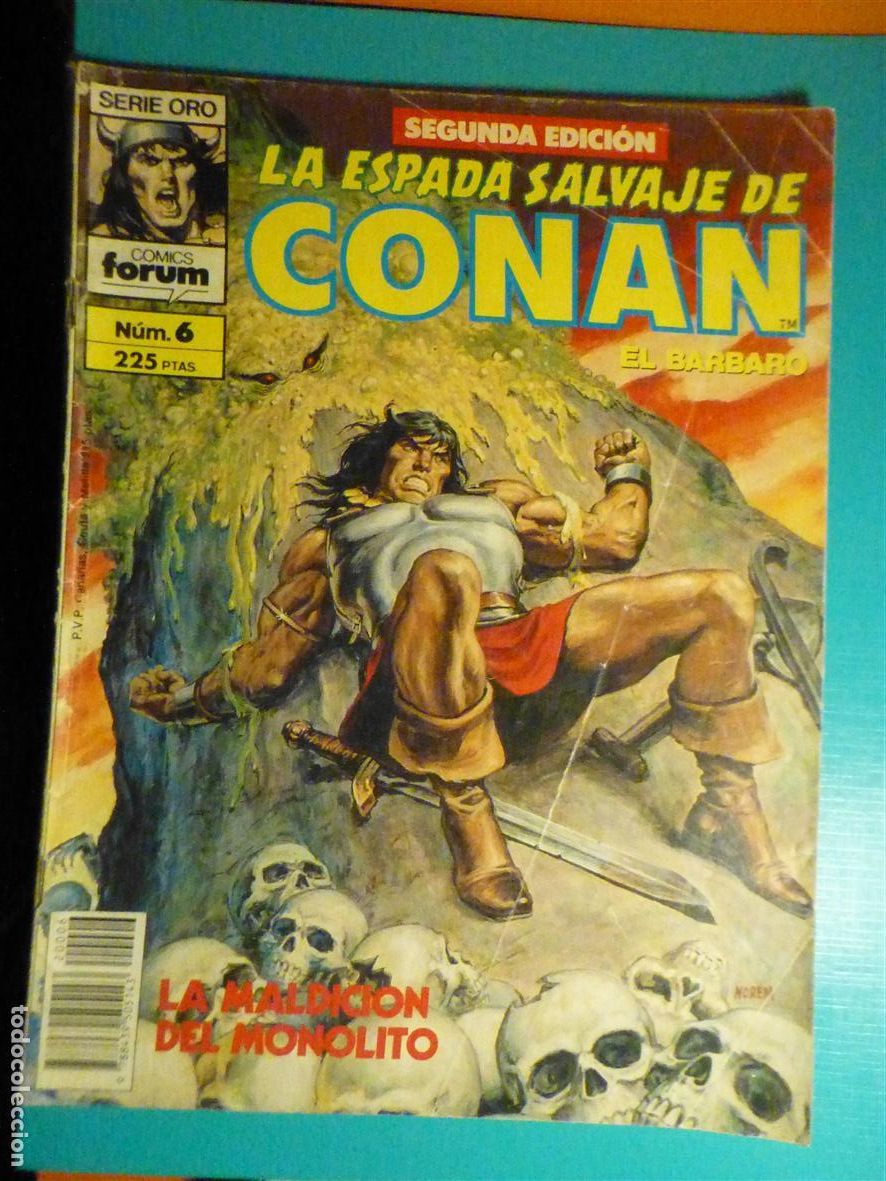 C&oacute;mics: Comic - La Espada Salvaje de Conan El B&aacute;rbaro - N&ordm; 6 - Segunda Edici&oacute;n - Comics Forum Oro