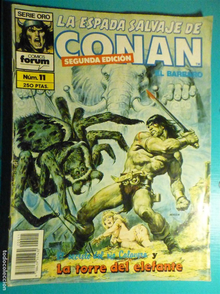 C&oacute;mics: Comic - La Espada Salvaje de Conan El B&aacute;rbaro - N&ordm; 11 - Segunda Edici&oacute;n - Comics Forum Oro