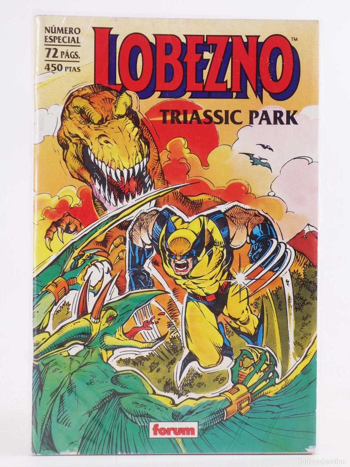 C&oacute;mics: LOBEZNO. TRIASSIC PARK (Larry Hama) Forum, 1993