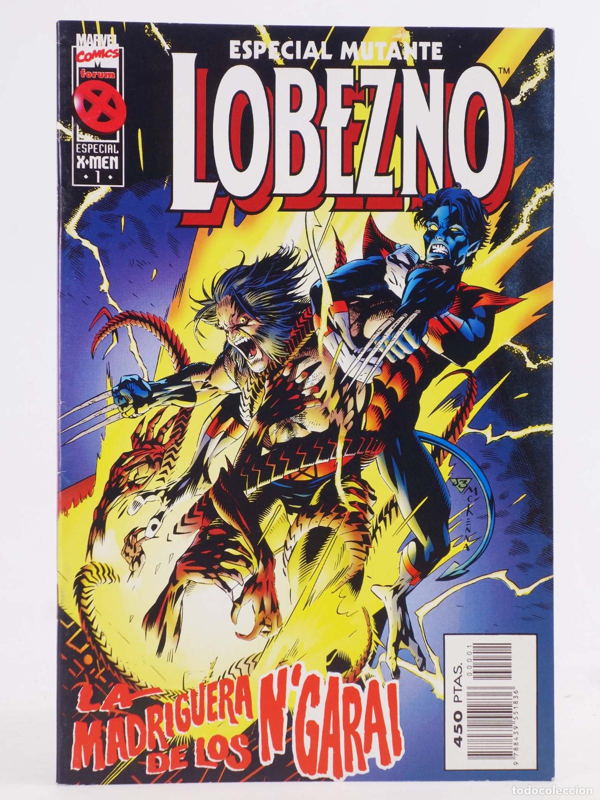 C&oacute;mics: LOBEZNO. ESPECIAL MUTANTE. LA MADRIGUERA DE LOS N'GARAI (Vvaa) Forum, 1996