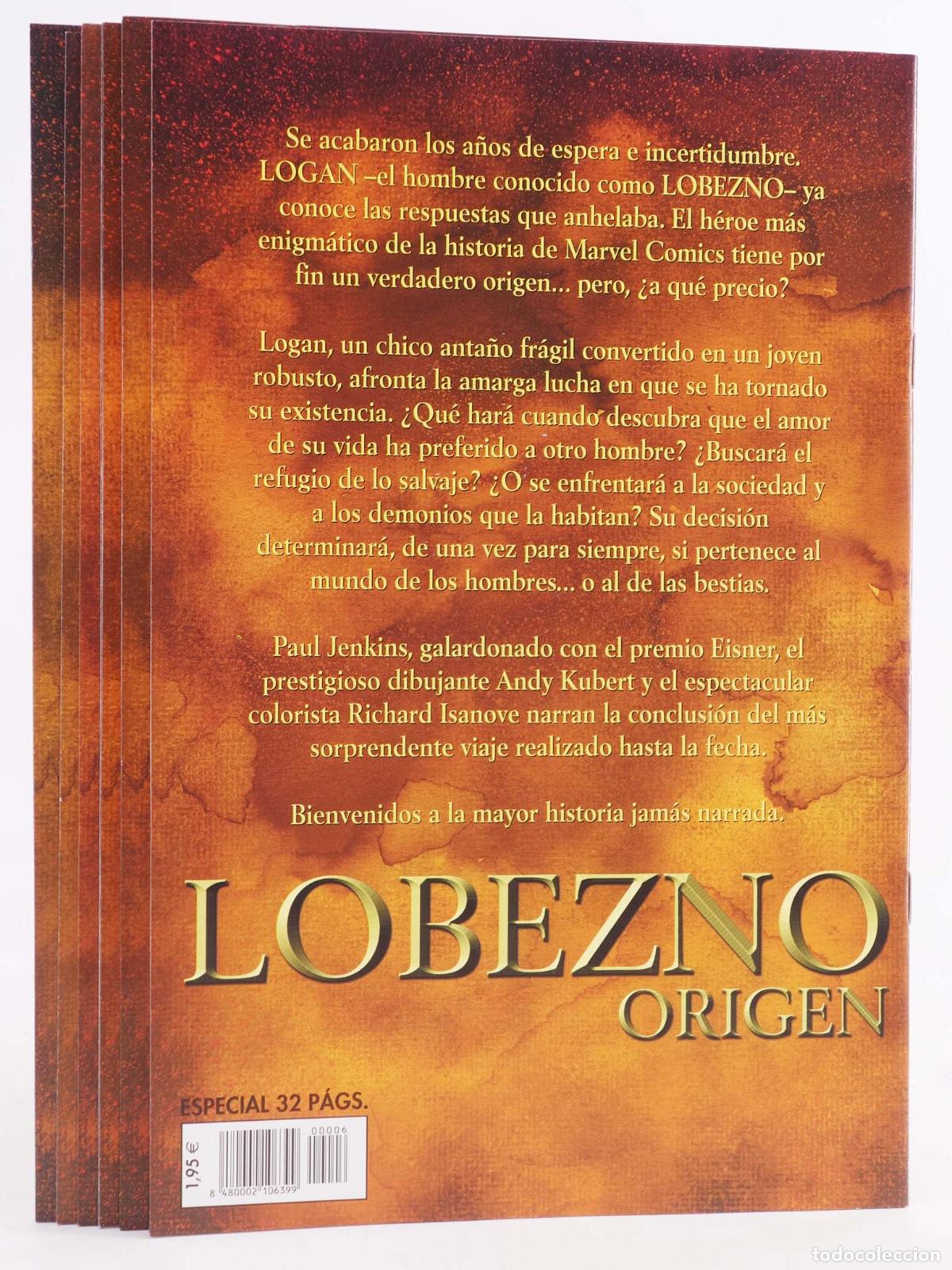 C&oacute;mics: LOBEZNO: ORIGEN 1 A 6. COMPLETA. Forum, 2002 - Foto 2