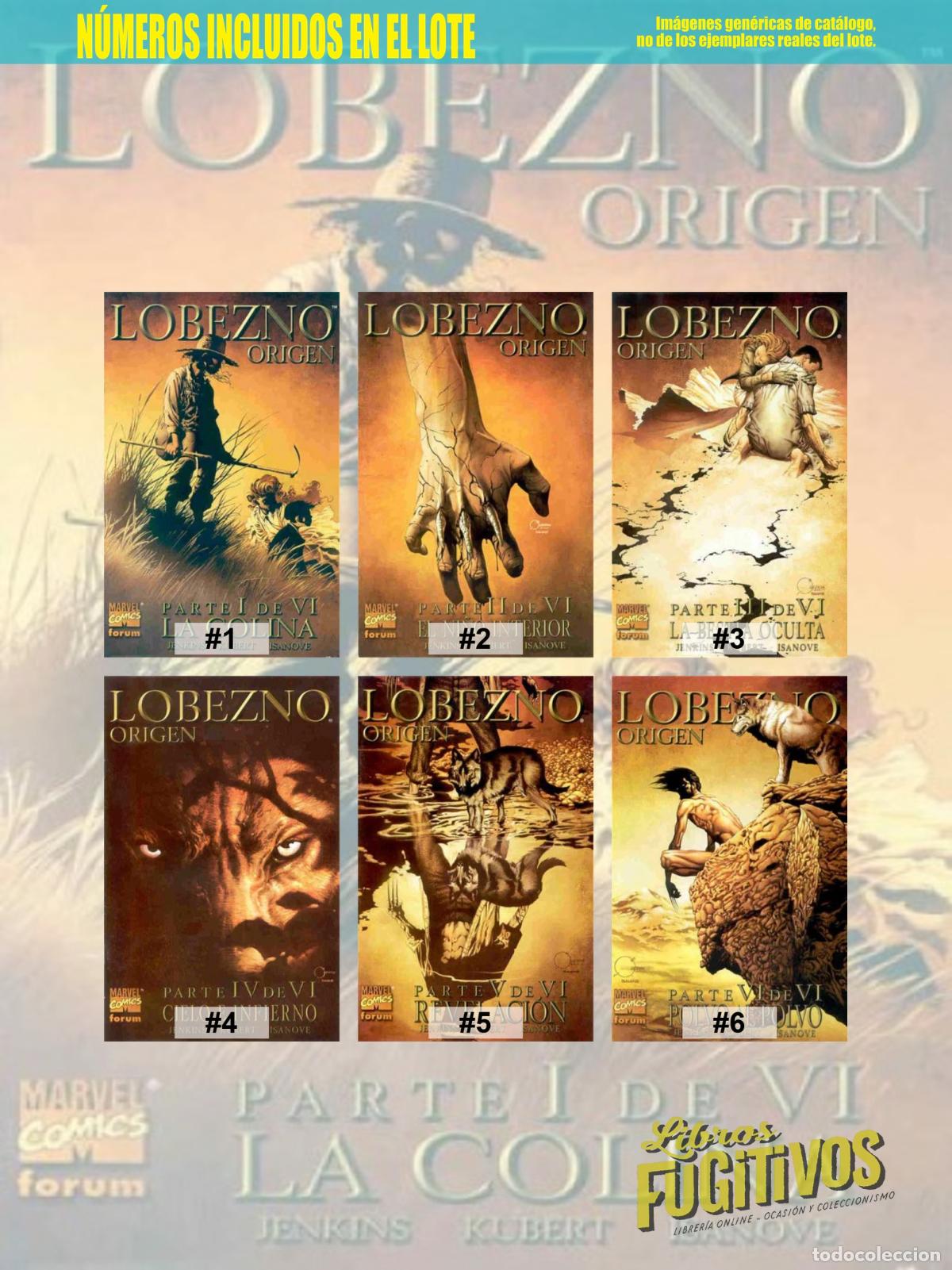 C&oacute;mics: LOBEZNO: ORIGEN 1 A 6. COMPLETA. Forum, 2002 - Foto 3