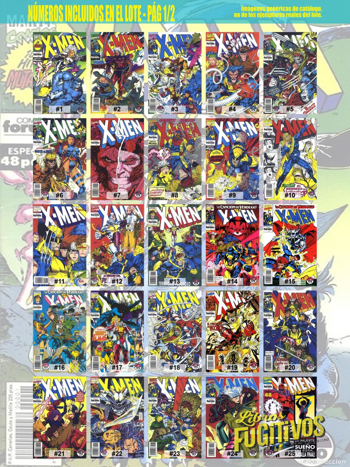 C&oacute;mics: X-MEN 1 A 40. COMPLETA. Forum, 1992 - Foto 3