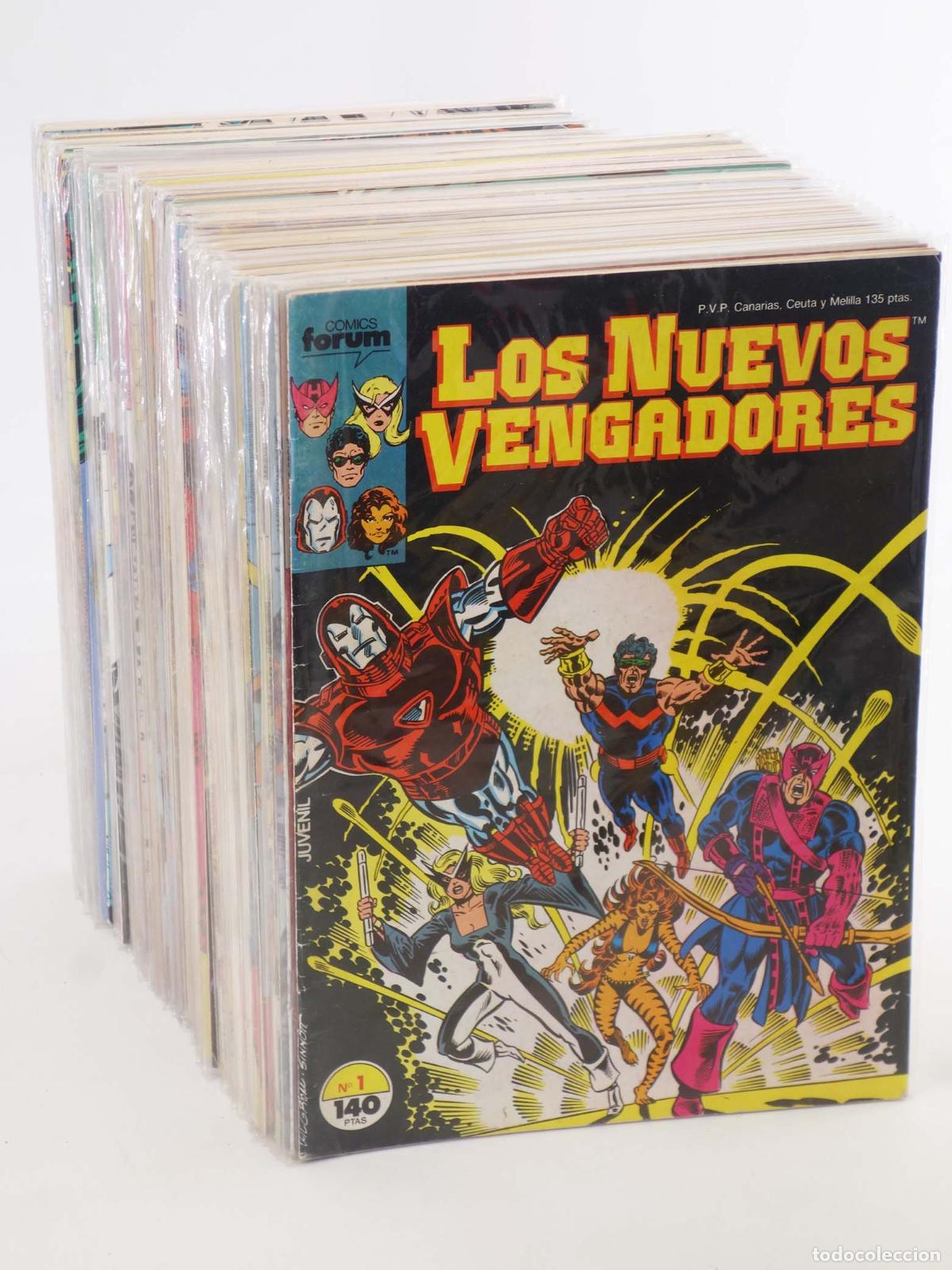 C&oacute;mics: LOS NUEVOS VENGADORES VOL. 1 1 A 84. COMPLETA. Forum, 1987