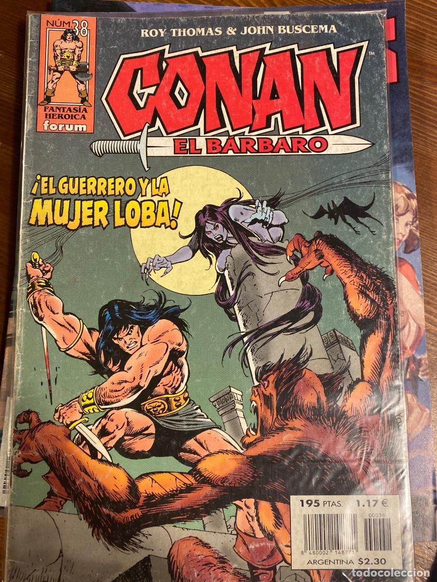 C&oacute;mics: CONAN EL BARBARO FORUM NUM 38
