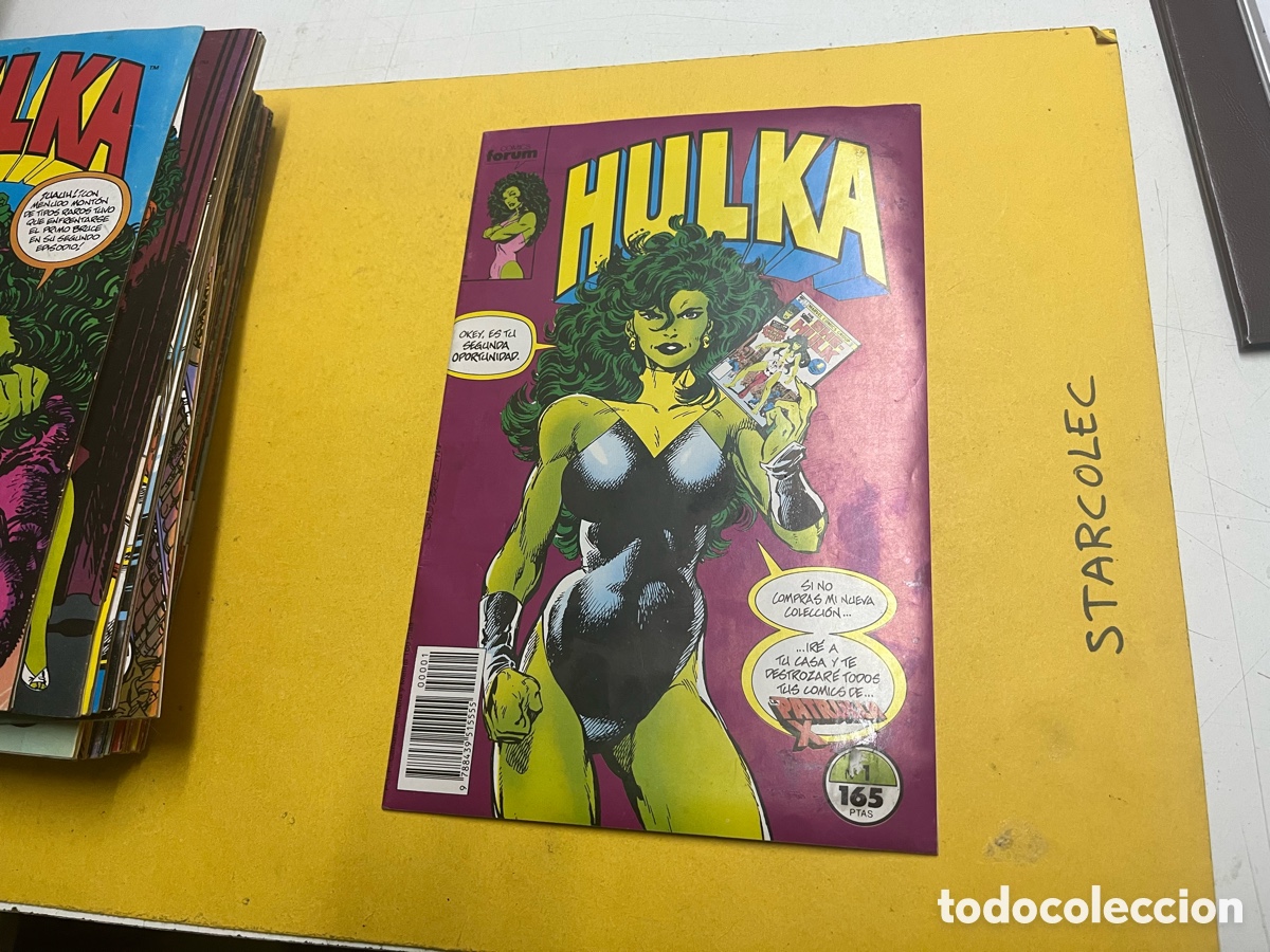C&oacute;mics: HULKA - ED. FORUM - COLECCION COMPLETA DE 27 NUMEROS - Foto 2