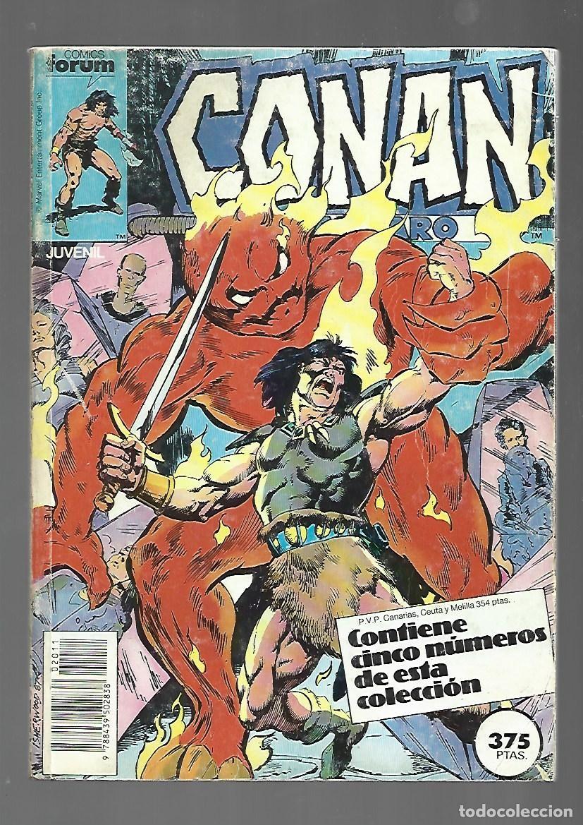 C&oacute;mics: Conan, retapado 141 al 145, 1987, Forum, buen estado