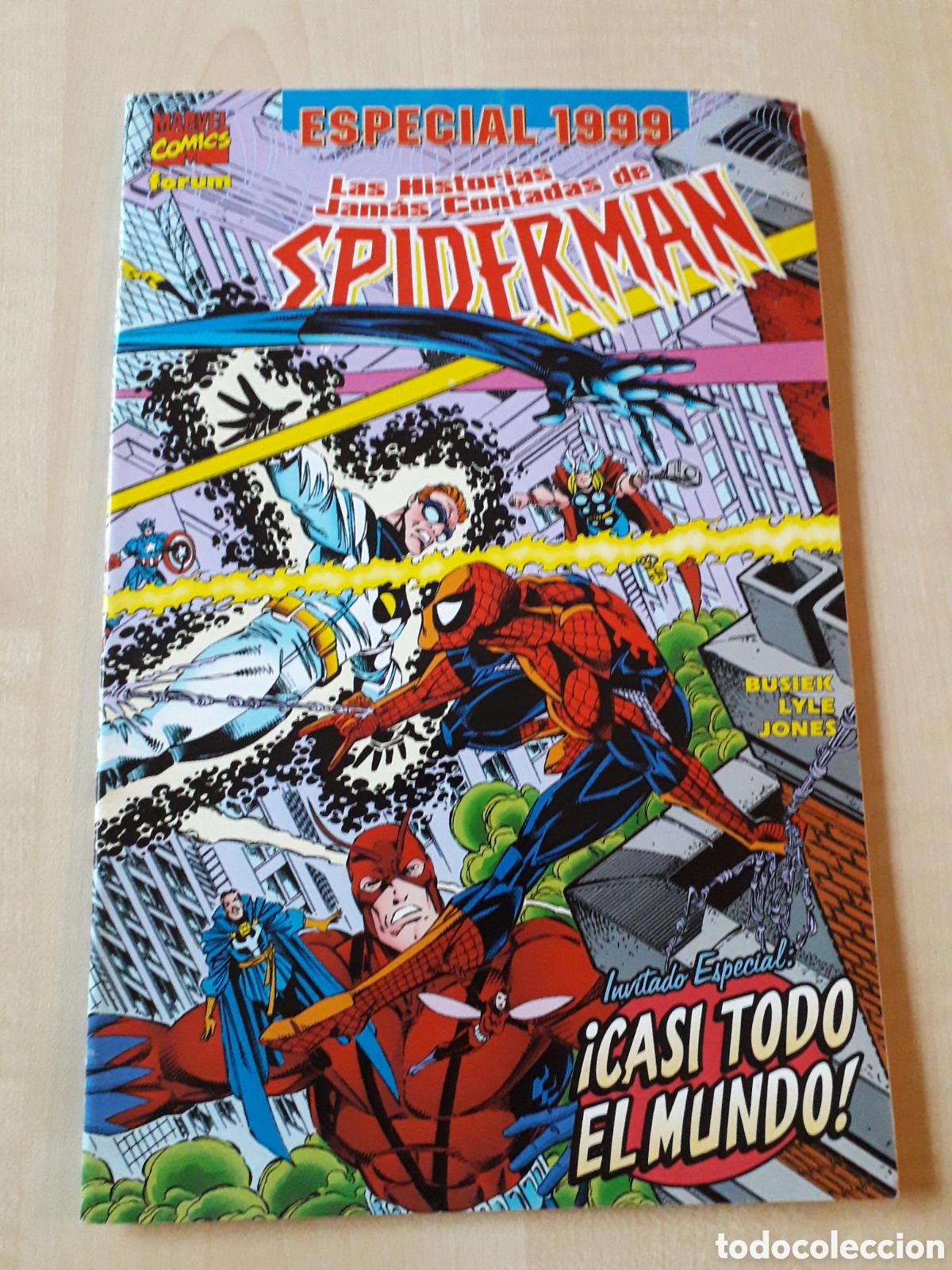 C&oacute;mics: LAS HISTORIAS JAM&Aacute;S CONTADAS DE SPIDERMAN. ESPECIAL 1999