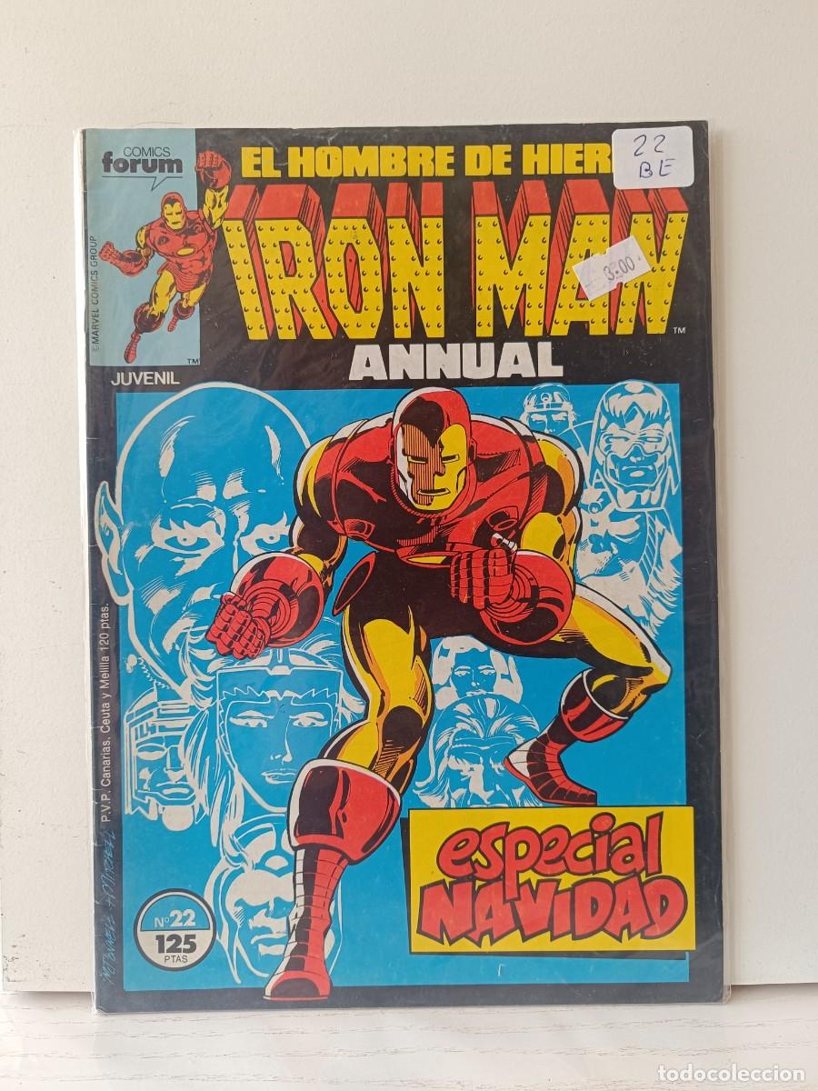 C&oacute;mics: EL HOMBRE DE HIERRO - IRON MAN NUMERO 22 ANNUAL ESPECIAL NAVIDAD FORUM