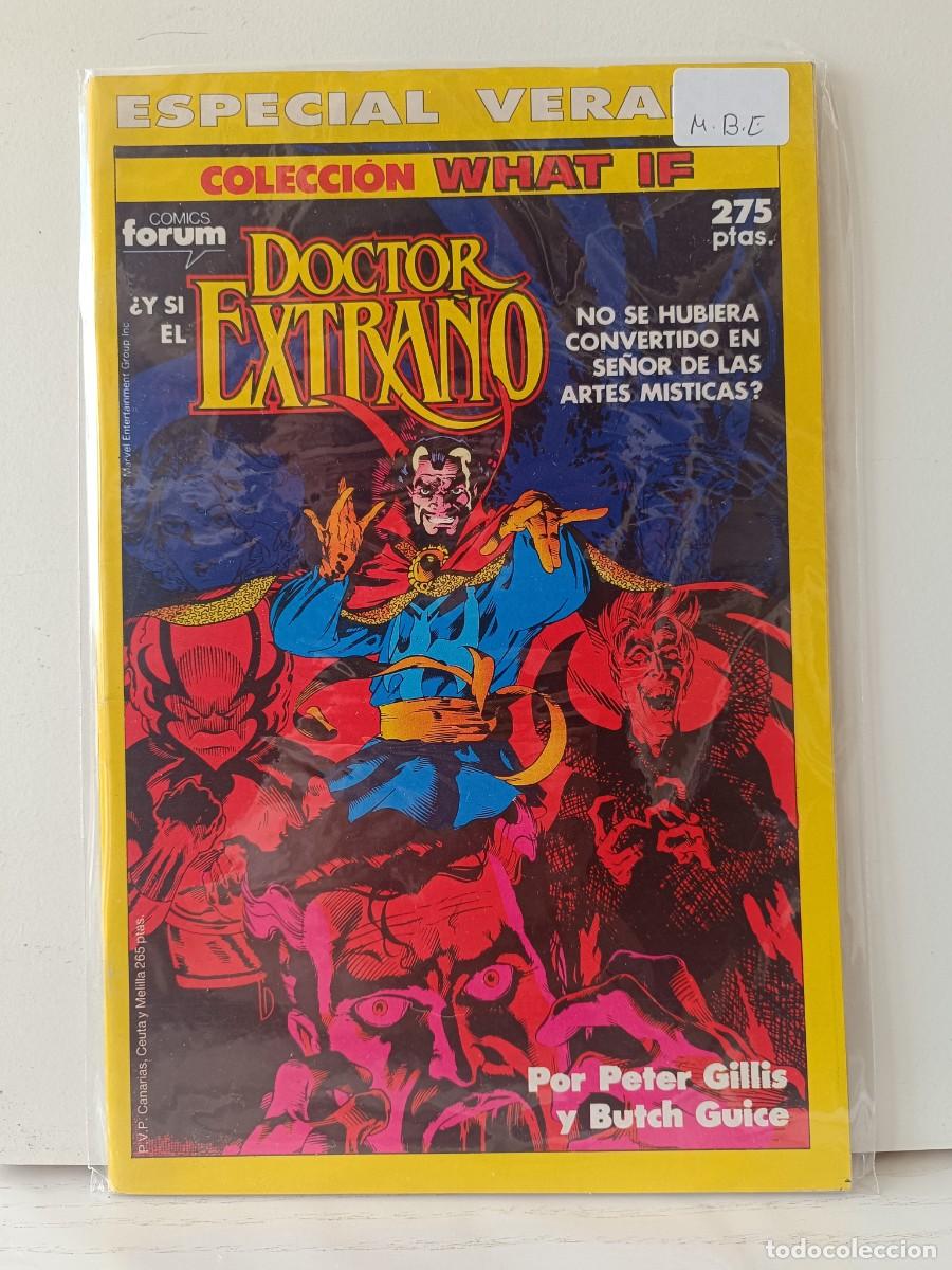 C&oacute;mics: WHAT IF - Y SI EL DOCTOR EXTRA&Ntilde;O ESPECIAL VERANO FORUM MUY BUEN ESTADO
