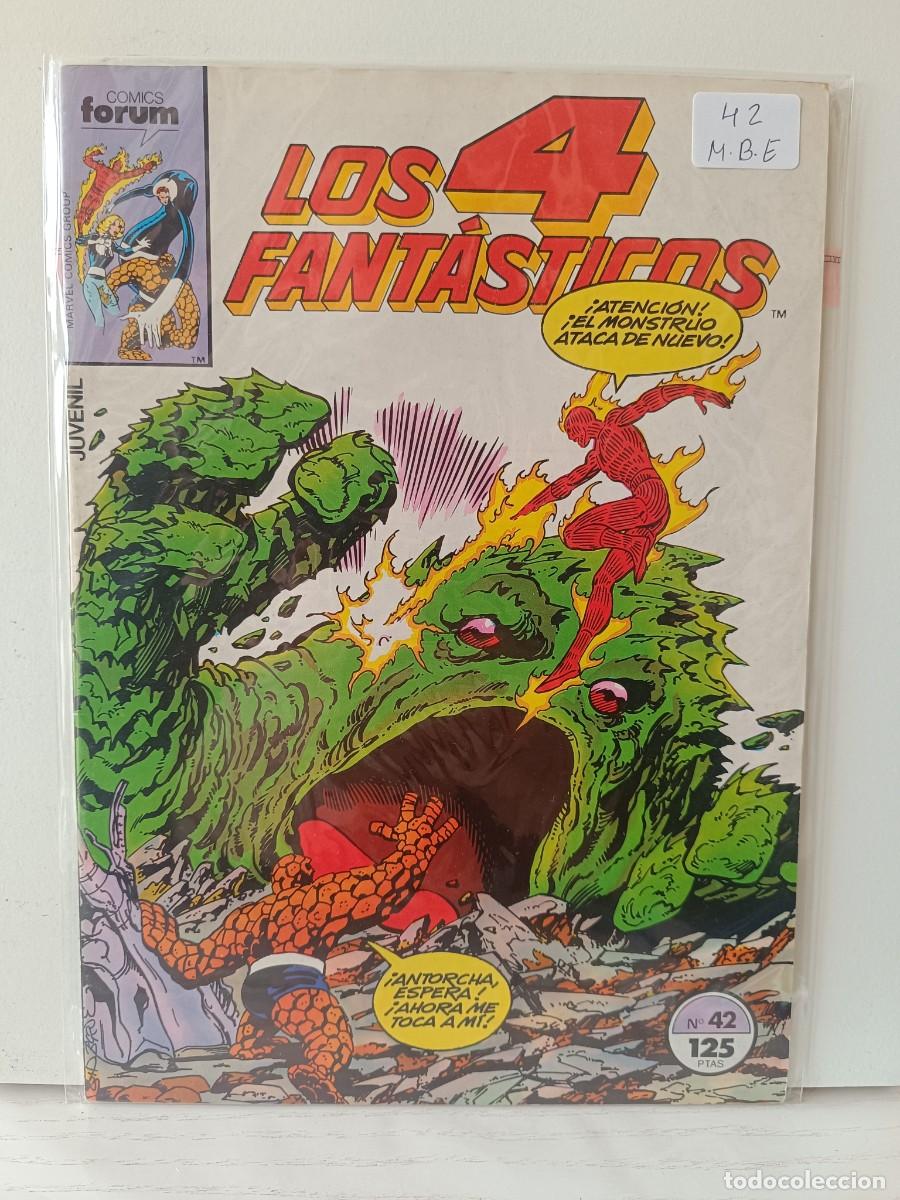 C&oacute;mics: LOS 4 FANTASTICOS NUMERO 42 FORUM MUY BUEN ESTADO