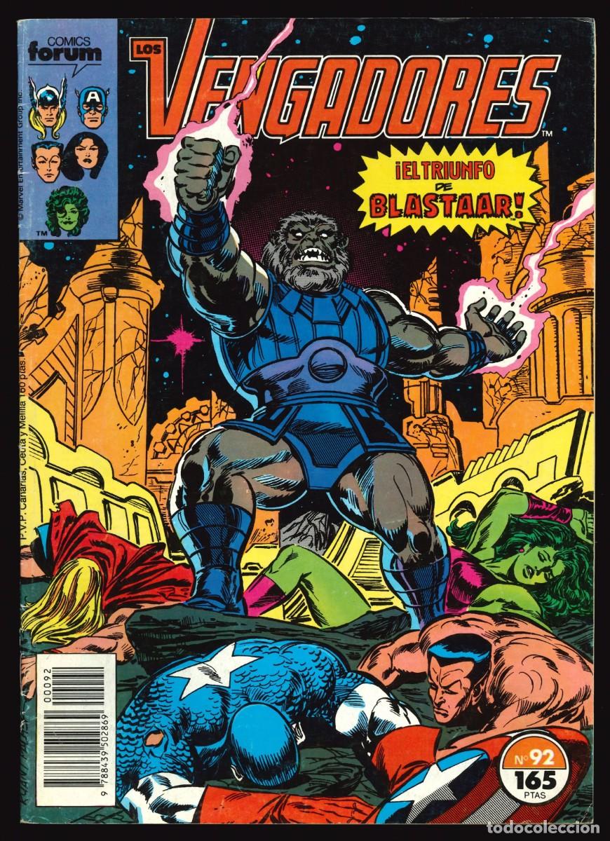 C&oacute;mics: LOS VENGADORES (VOL. 1) - COMICS FORUM / N&Uacute;MERO 92 - Foto 1