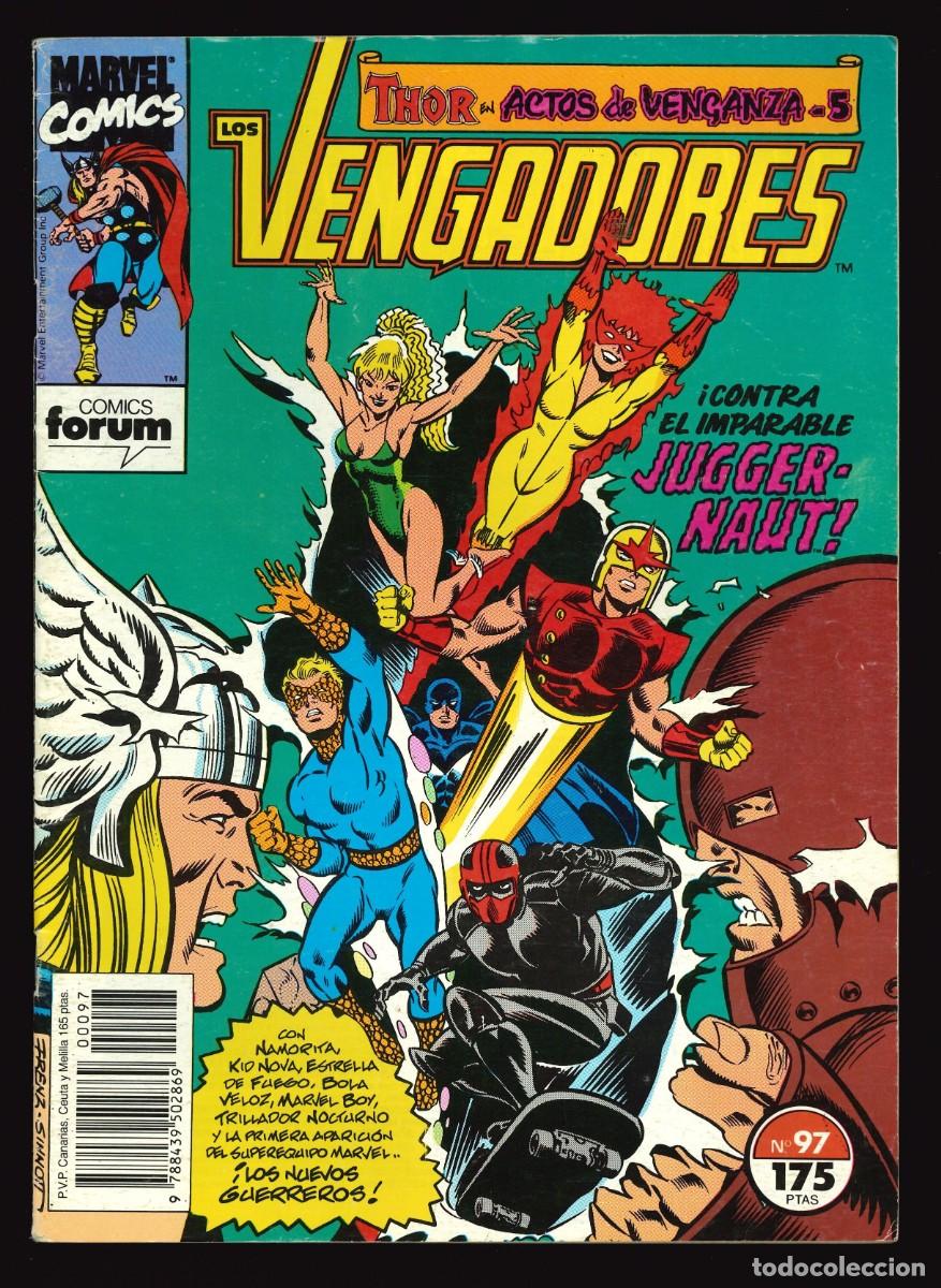 C&oacute;mics: LOS VENGADORES (VOL. 1) - COMICS FORUM / N&Uacute;MERO 97 - Foto 1