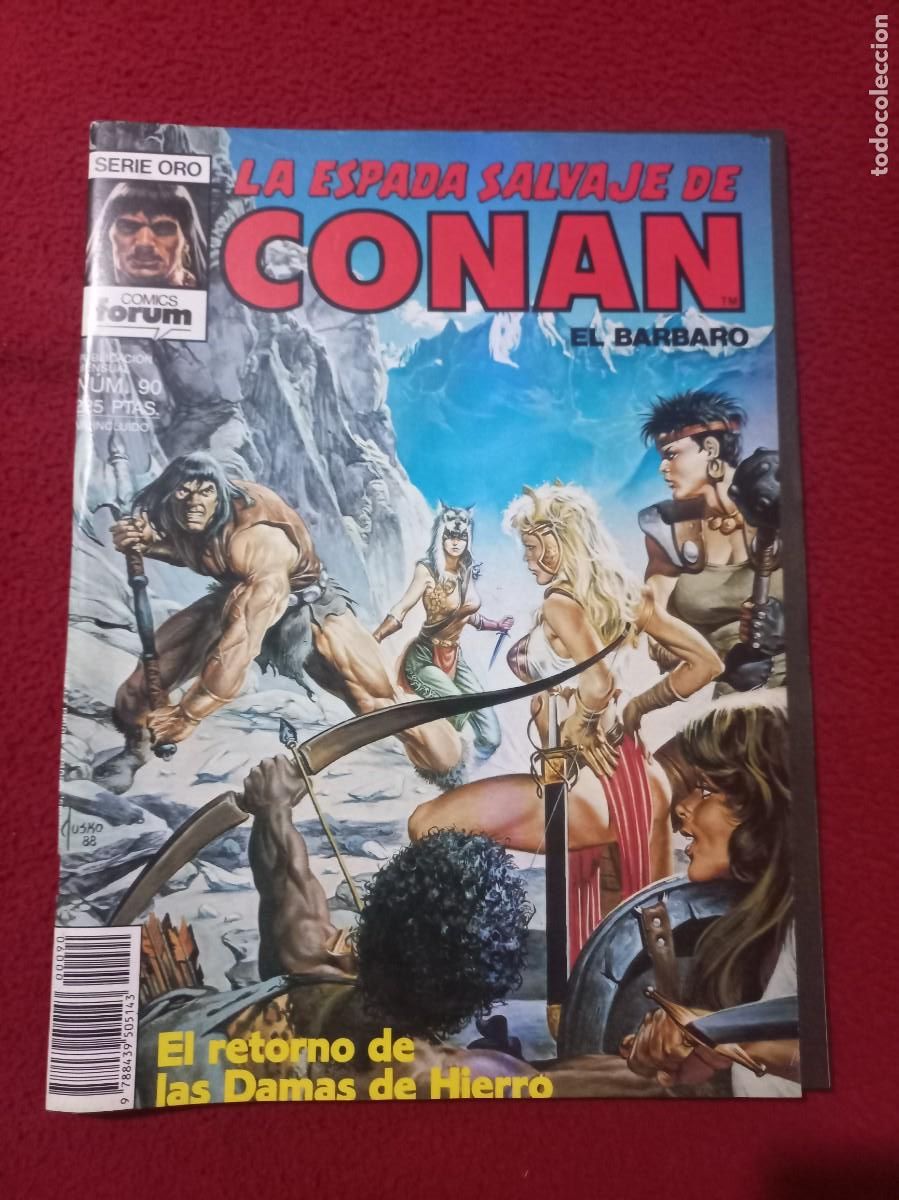 C&oacute;mics: LA ESPADA SALVAJE DE CONAN 90 - REVISTA