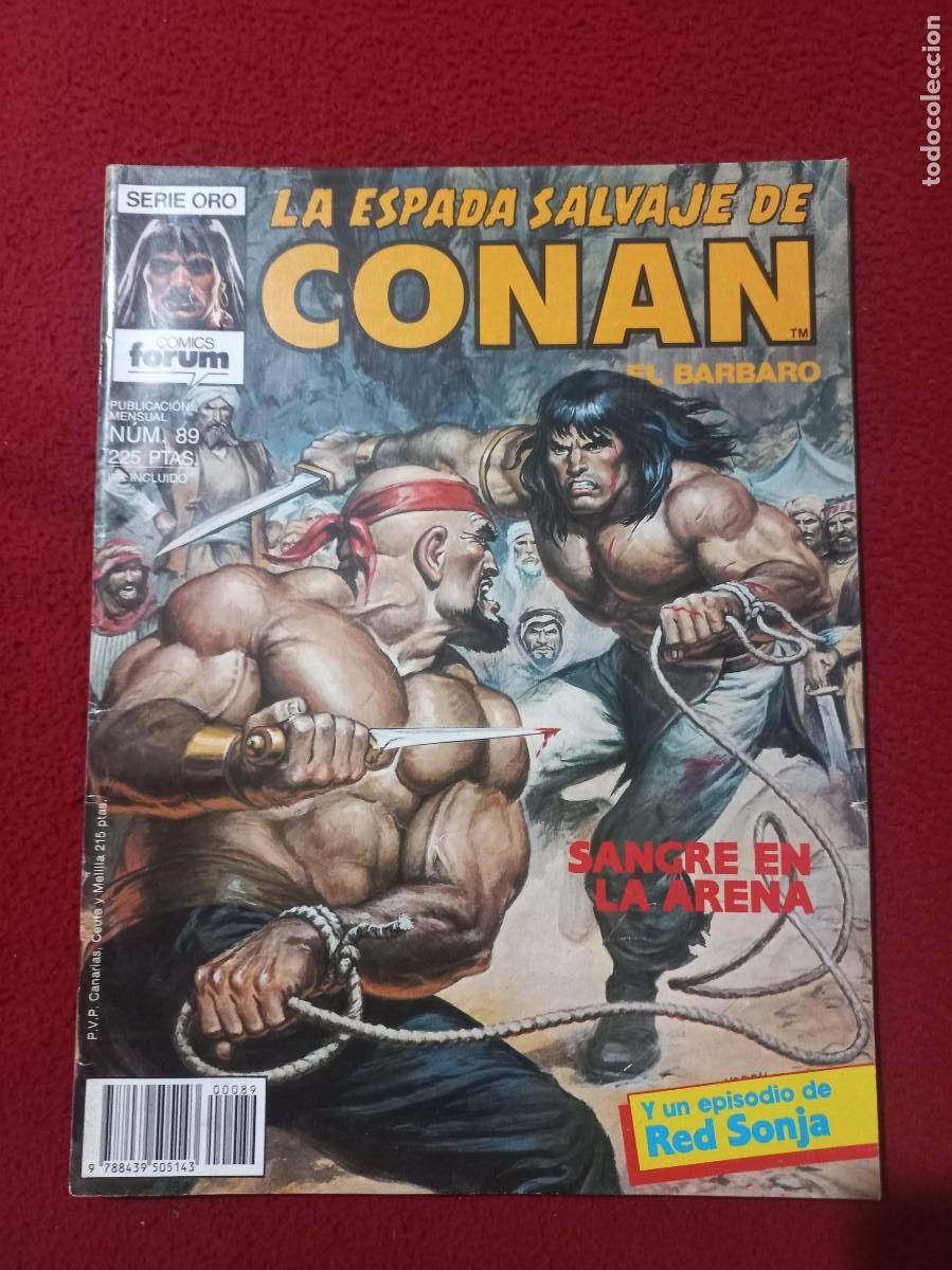 C&oacute;mics: LA ESPADA SALVAJE DE CONAN 89 - REVISTA - Foto 1