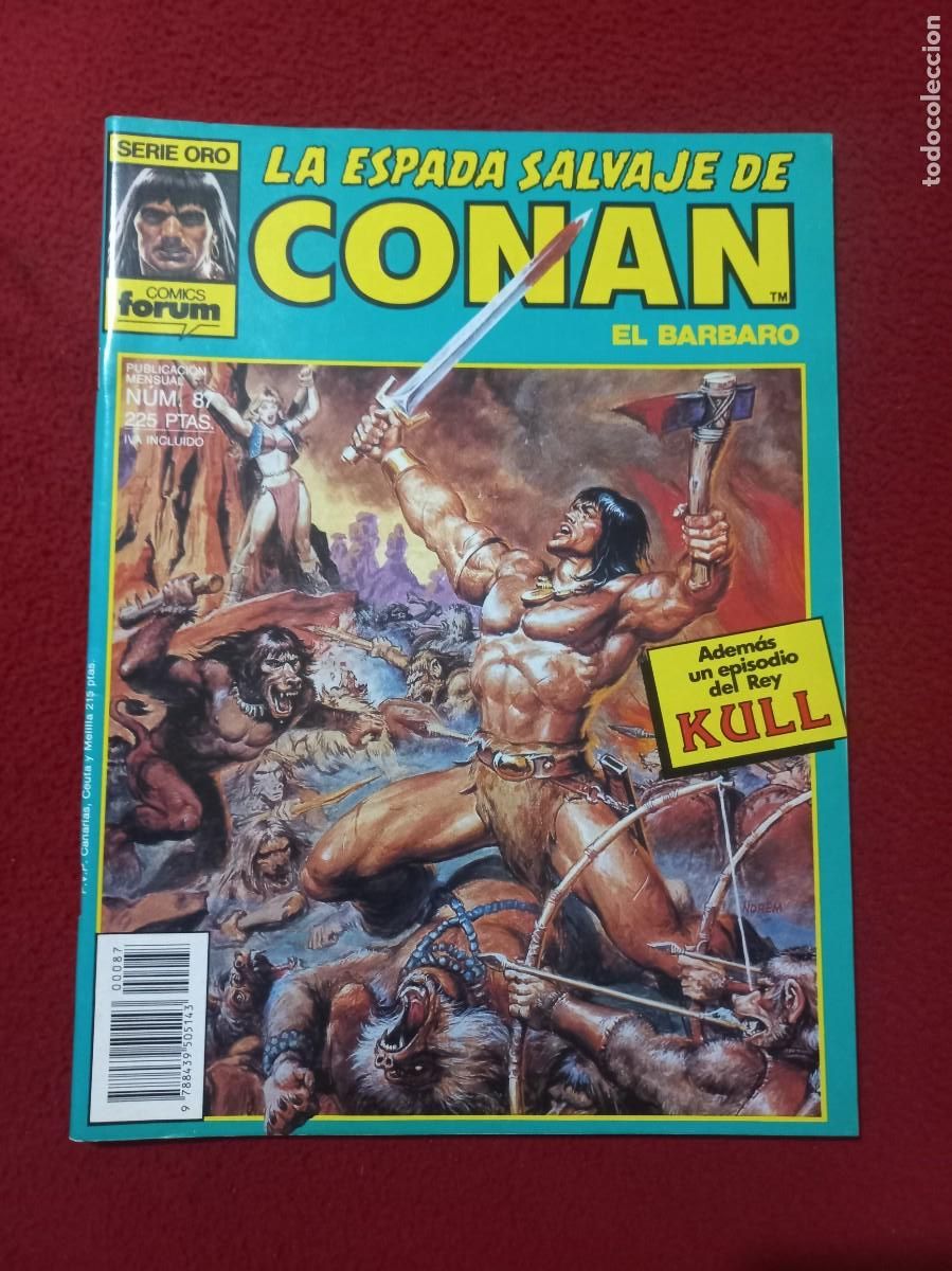 C&oacute;mics: LA ESPADA SALVAJE DE CONAN 87 - REVISTA - Foto 1