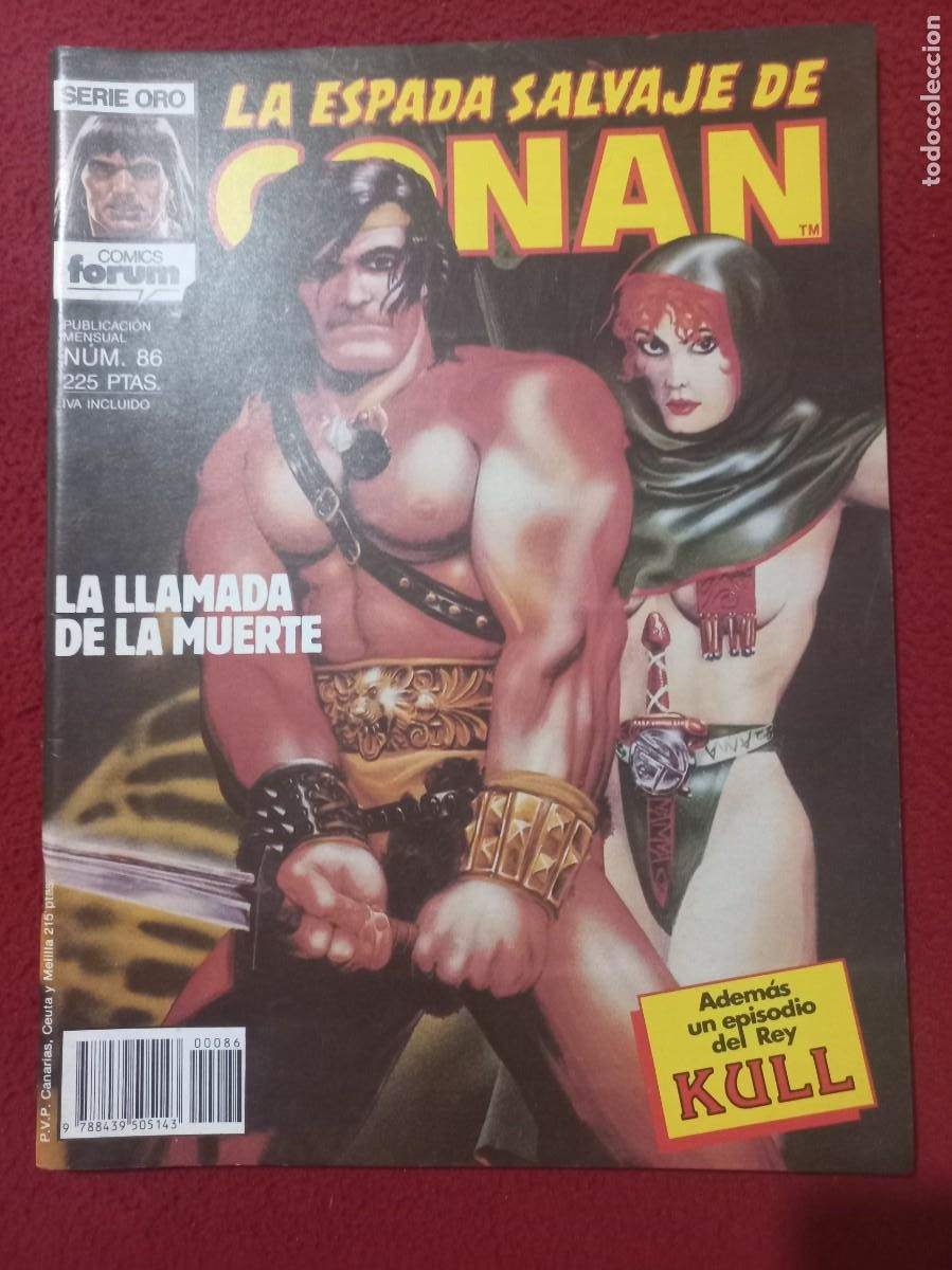 C&oacute;mics: LA ESPADA SALVAJE DE CONAN 86 - REVISTA - Foto 1
