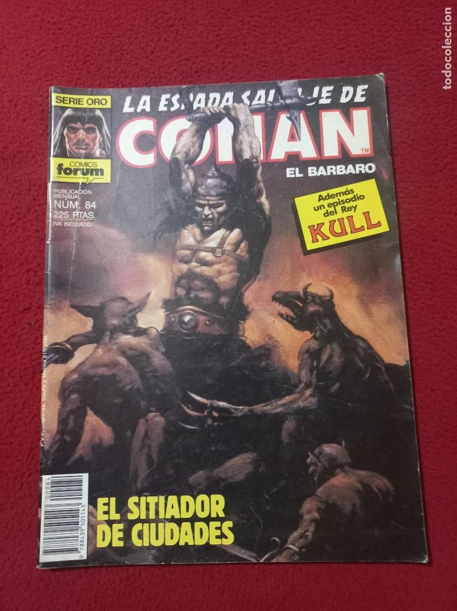 C&oacute;mics: LA ESPADA SALVAJE DE CONAN 84 - REVISTA - Foto 1