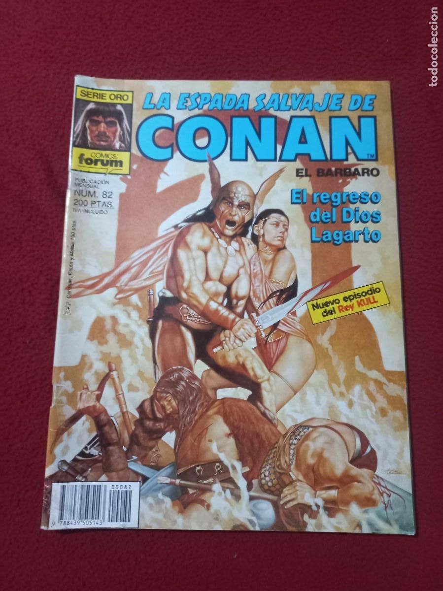 C&oacute;mics: LA ESPADA SALVAJE DE CONAN 82 - REVISTA