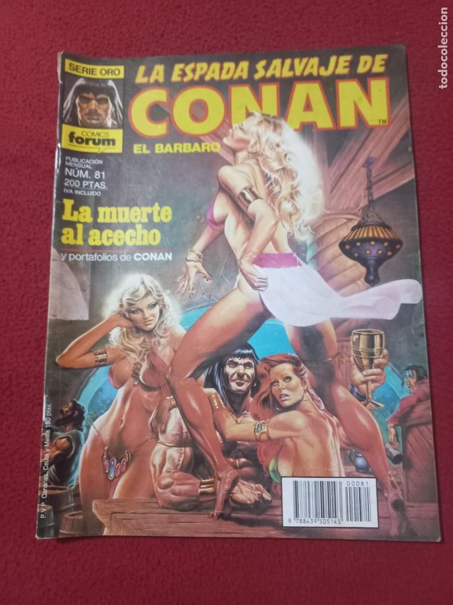 C&oacute;mics: LA ESPADA SALVAJE DE CONAN 81 - REVISTA - Foto 1