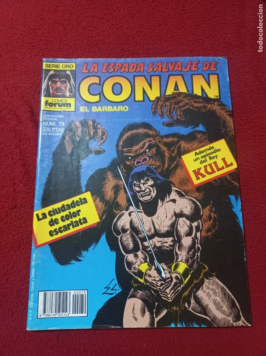 C&oacute;mics: LA ESPADA SALVAJE DE CONAN 79 - REVISTA