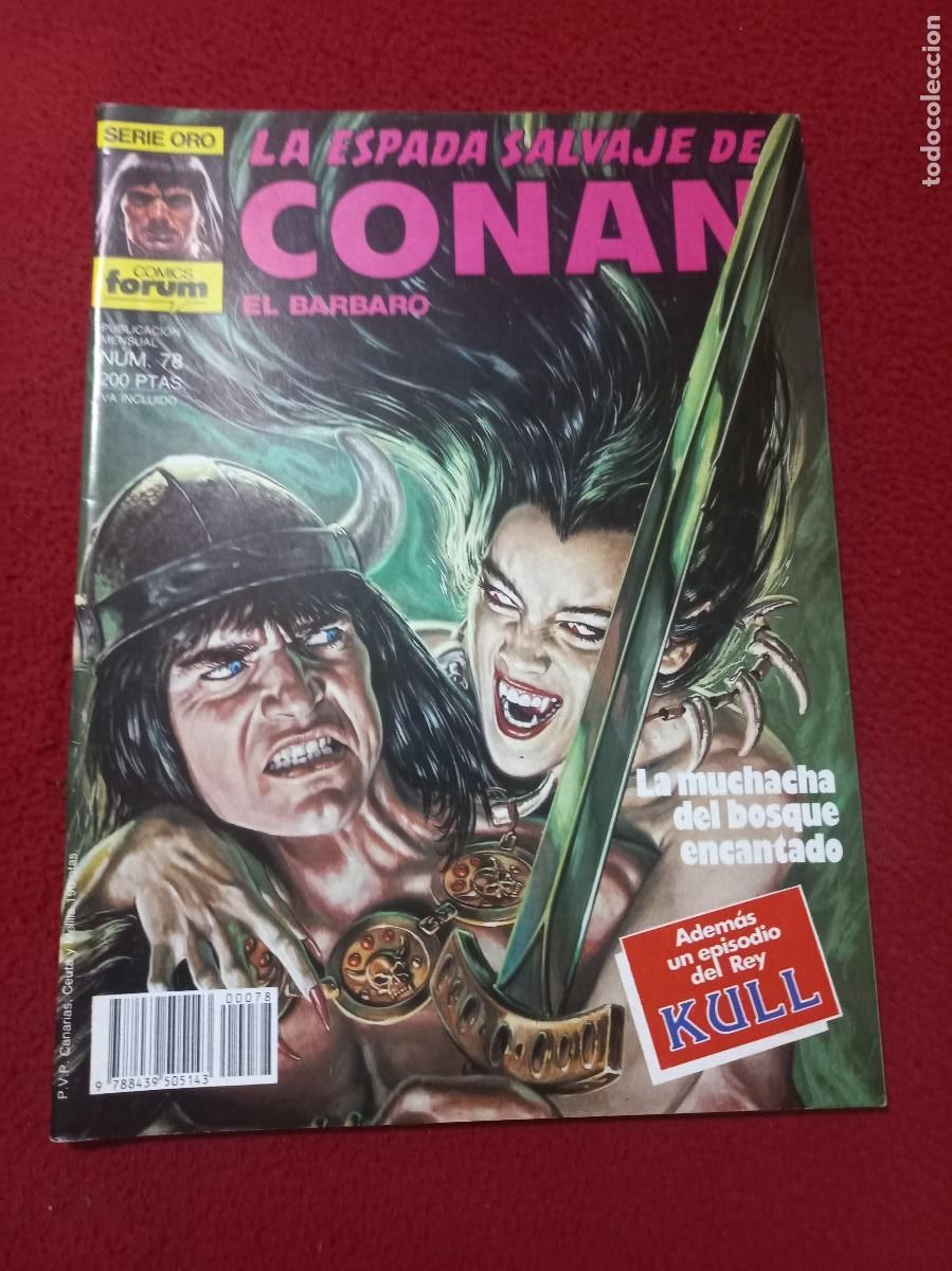 C&oacute;mics: LA ESPADA SALVAJE DE CONAN 78 - REVISTA
