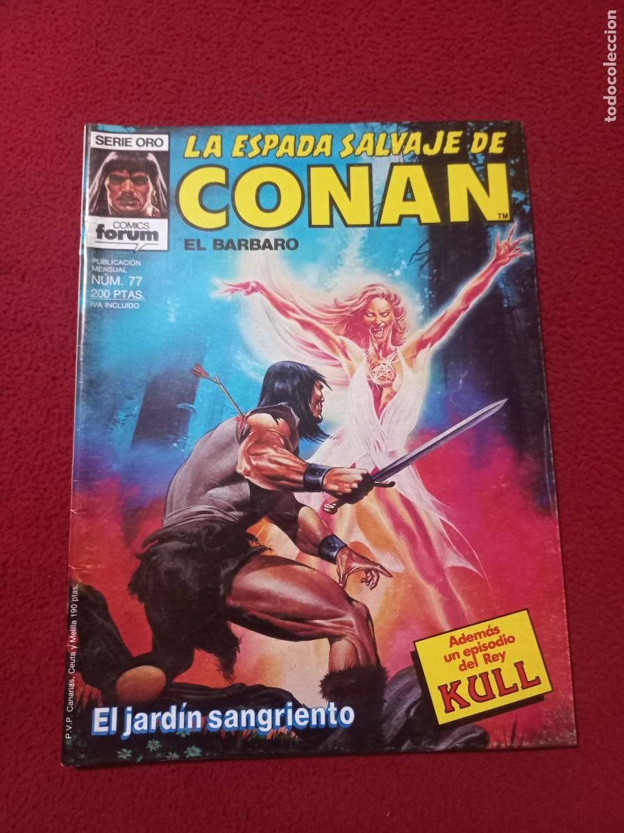 C&oacute;mics: LA ESPADA SALVAJE DE CONAN 77 - REVISTA - Foto 1