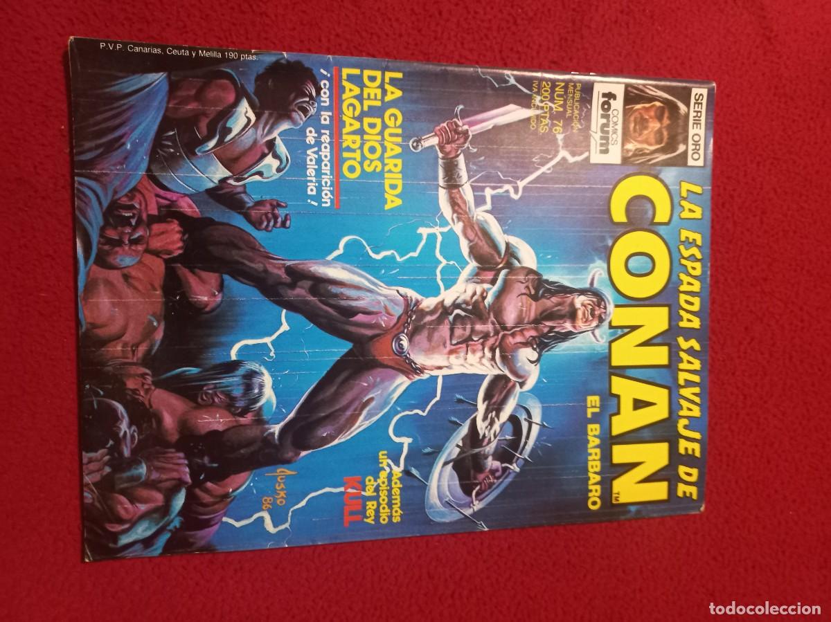 C&oacute;mics: LA ESPADA SALVAJE DE CONAN 76 - REVISTA