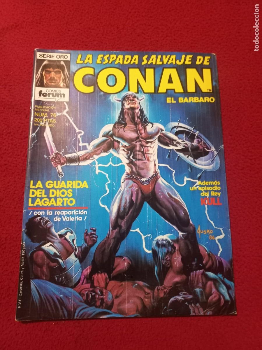 C&oacute;mics: LA ESPADA SALVAJE DE CONAN 76 - REVISTA - Foto 1